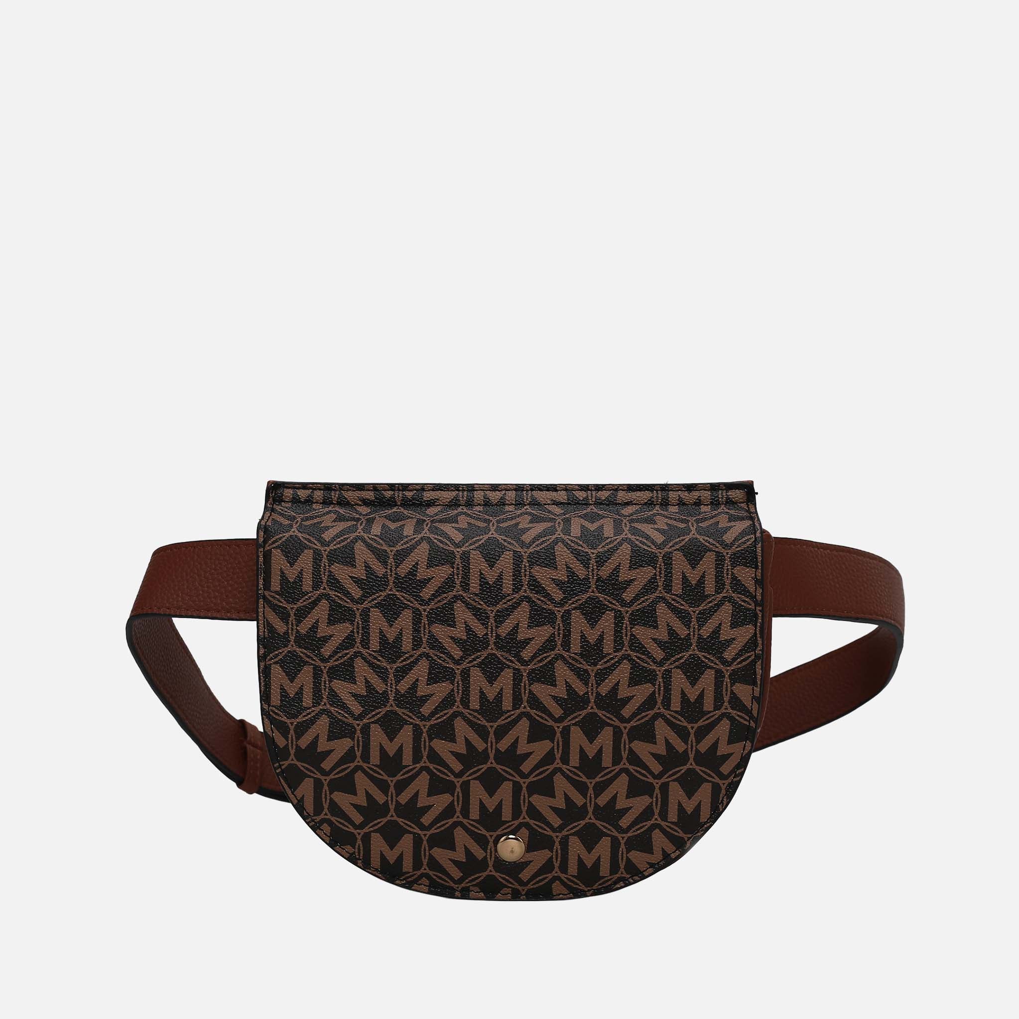 Daksha Monogram Belt Waist Bag
