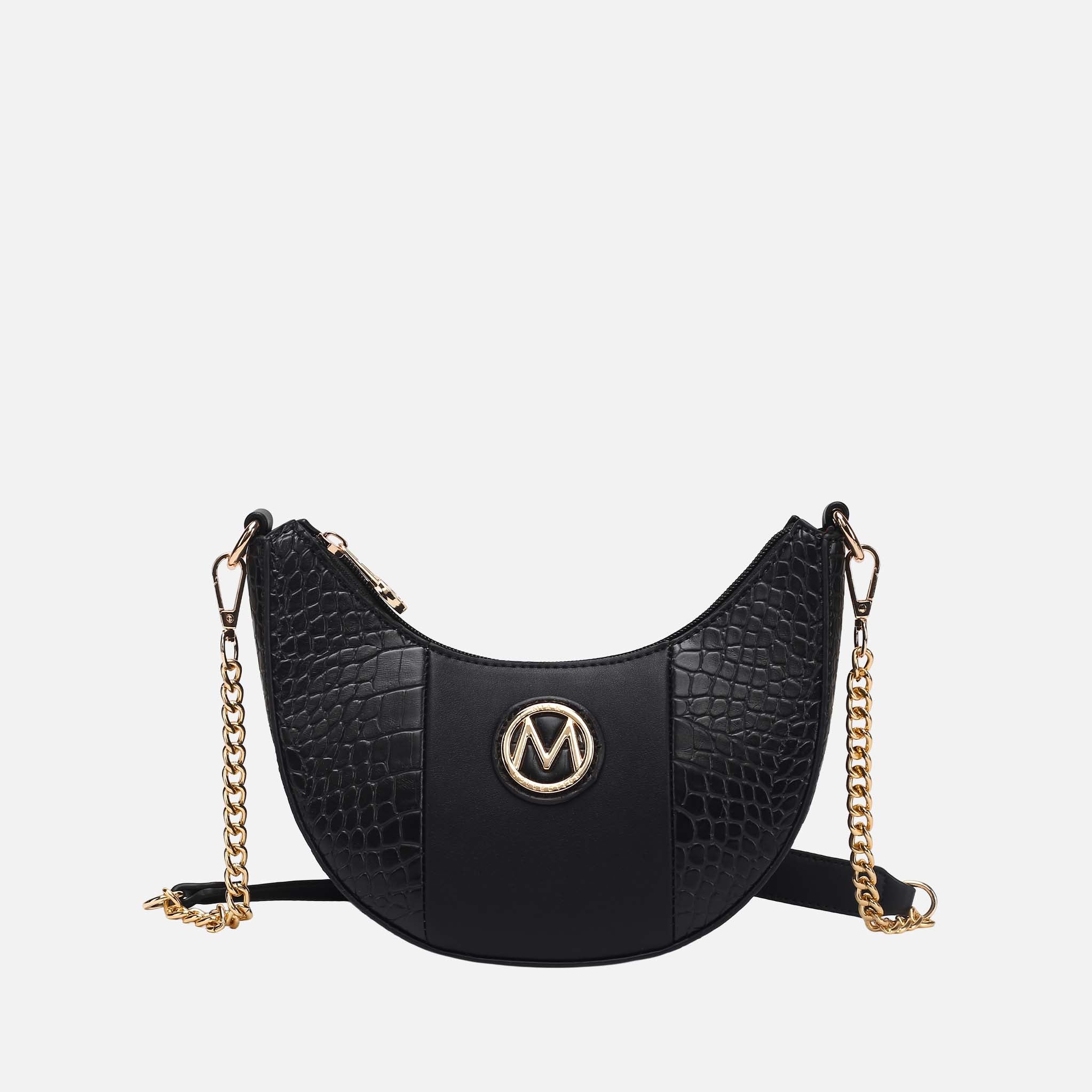 Amira Embossed Crossbody Bag