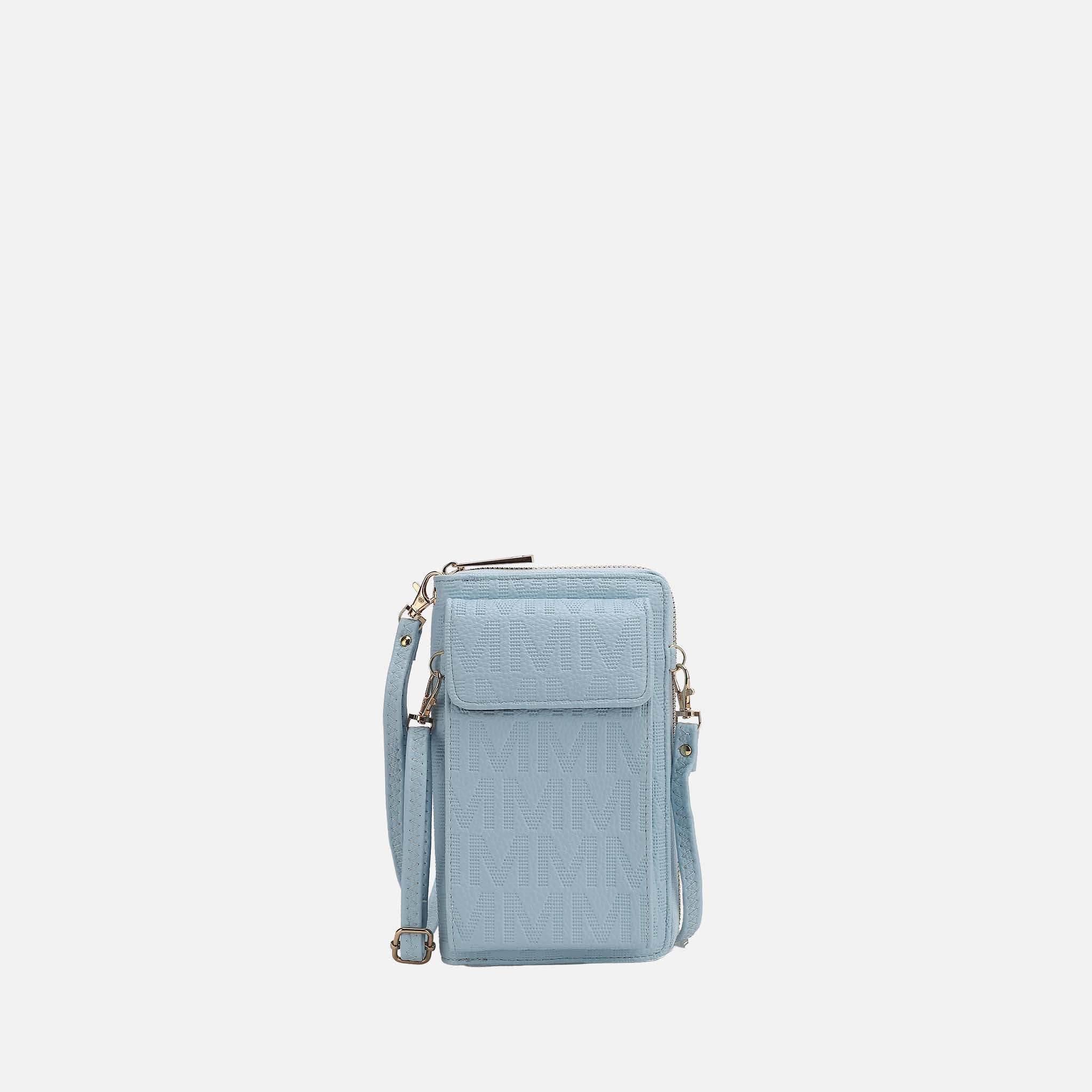 MKF Collection by Mia K. Women's Caddy Signature Phone Crossbody