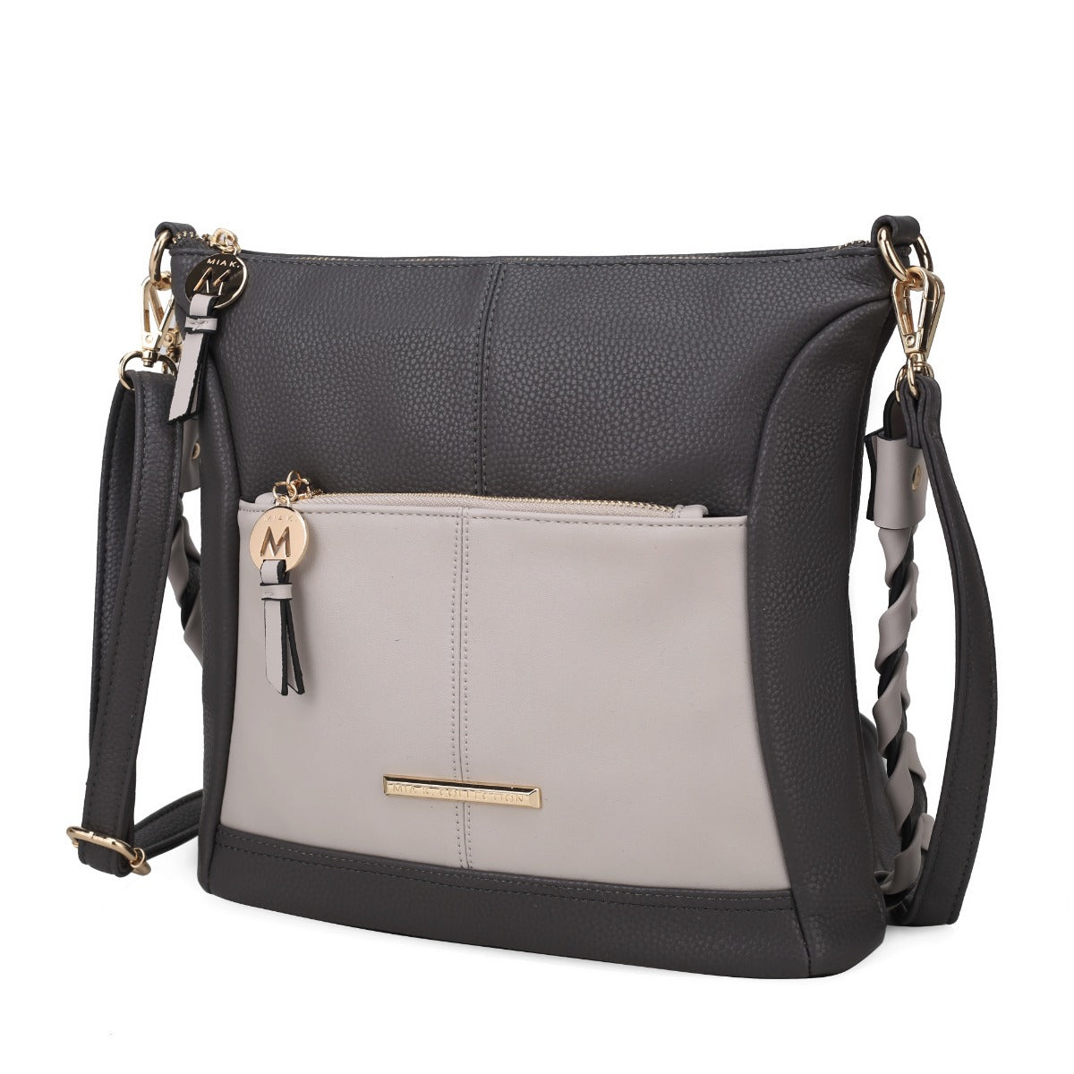 Nala Vegan Color-block Leather Womenâ€™s Shoulder Bag – MKFCollection