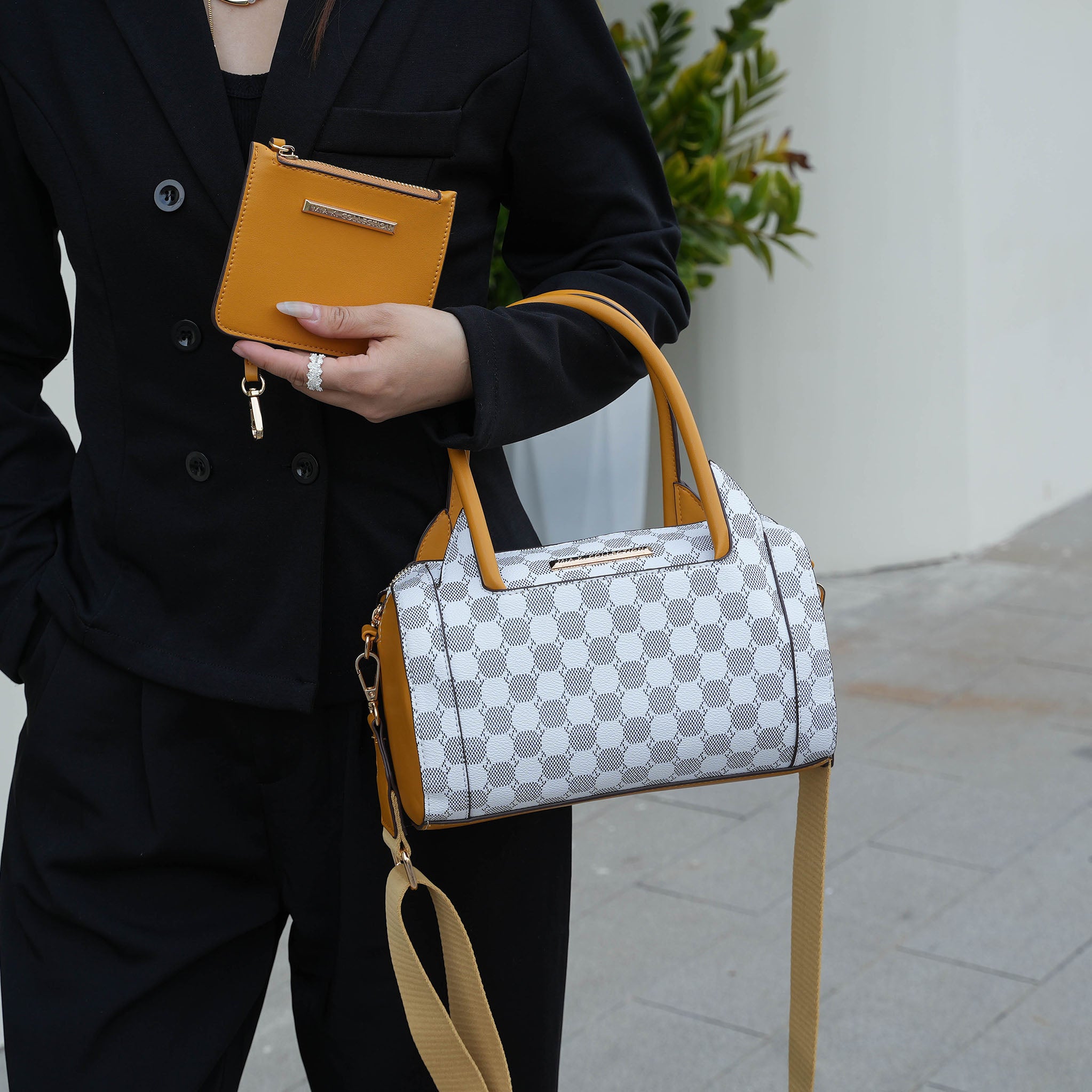 Adhara Shoulder Bag with Pouch