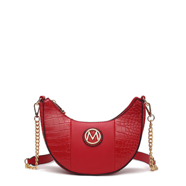 Amira Embossed Crossbody Bag