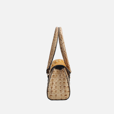 Liviana Croc-Embossed Shoulder Bag