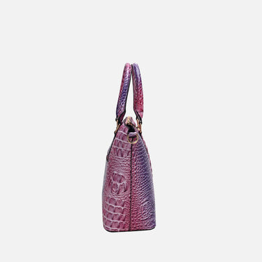 Liora Gradient Croc Shoulder Bag and Wallet Set