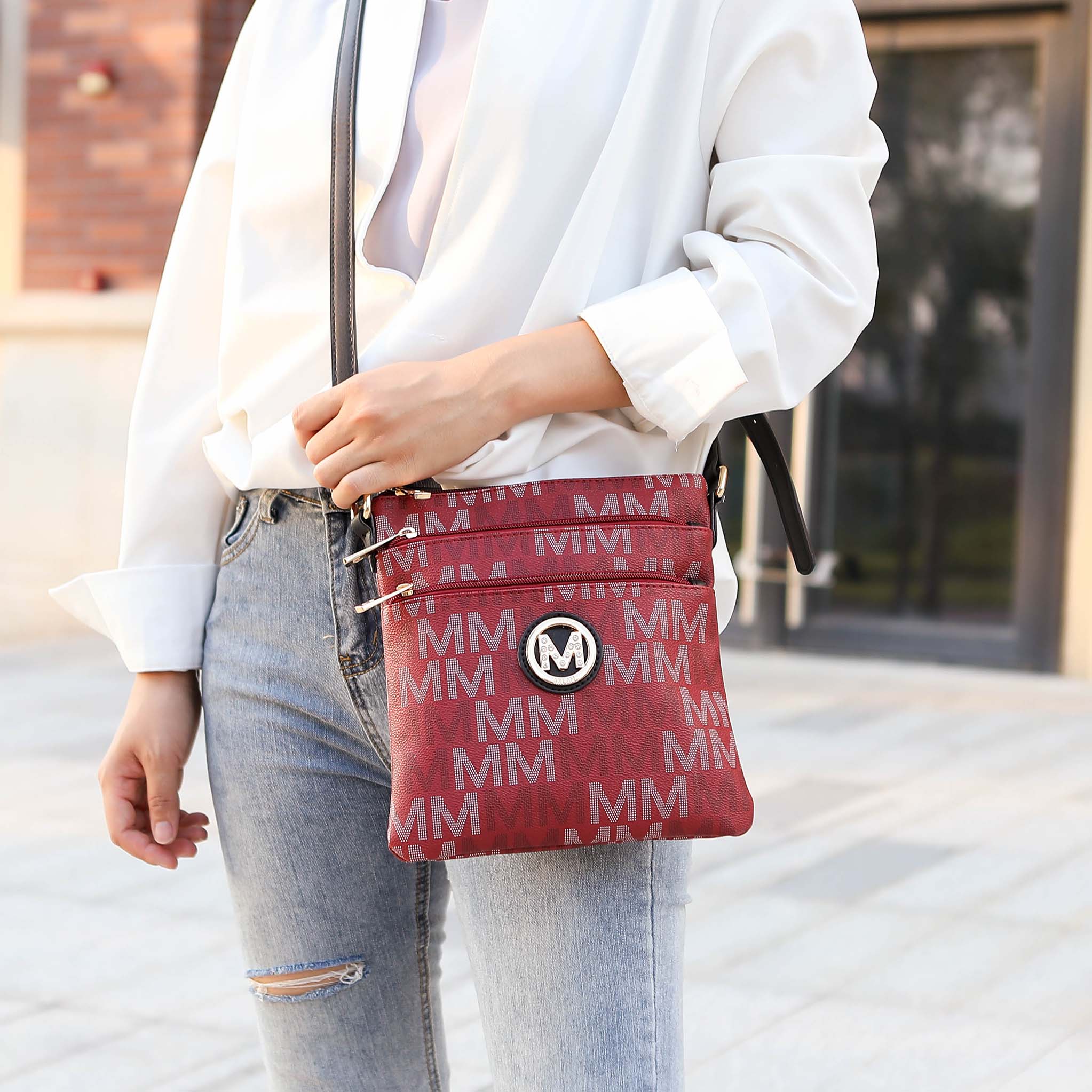 Lemuel  Signature Crossbody Bag