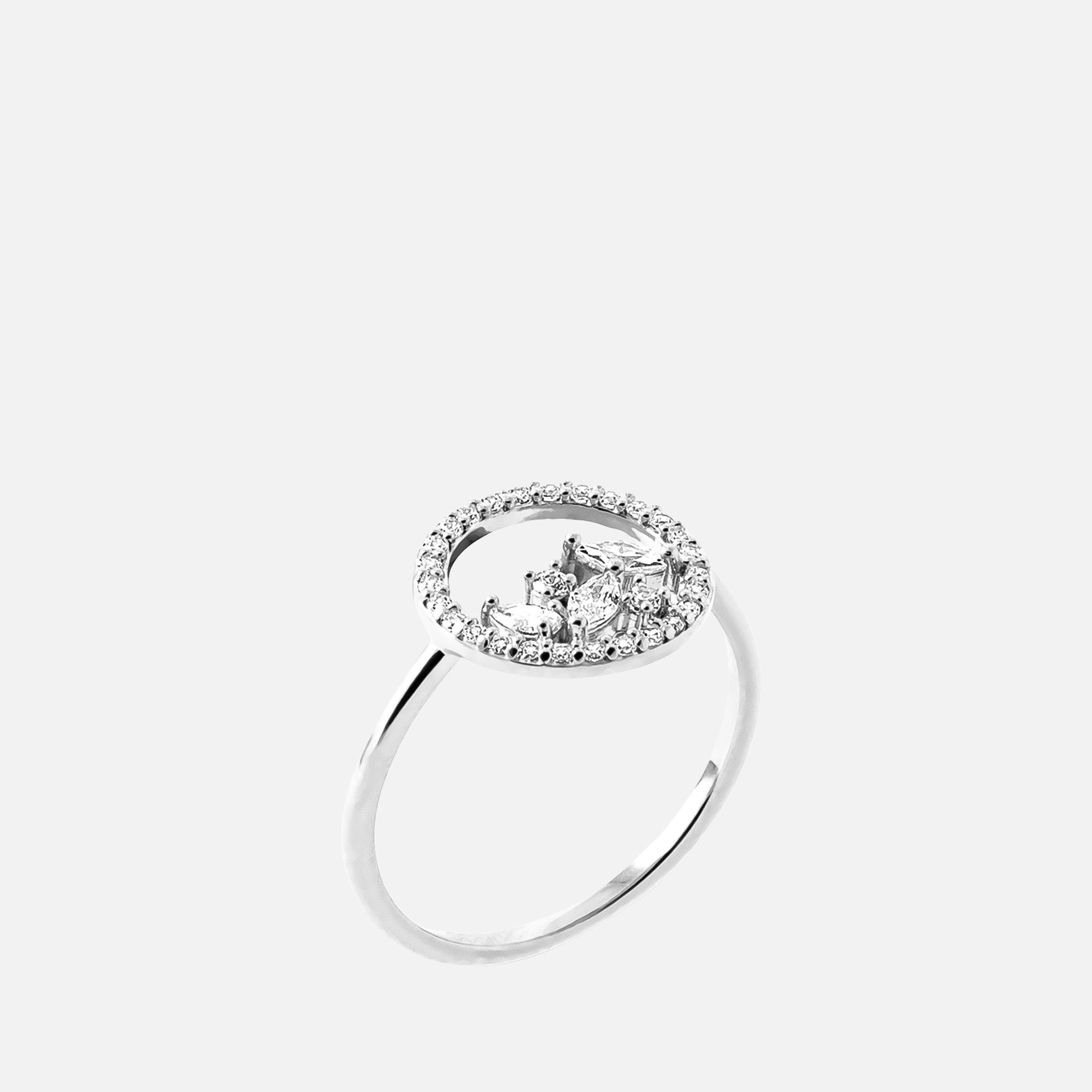 Halo Marquise Ring