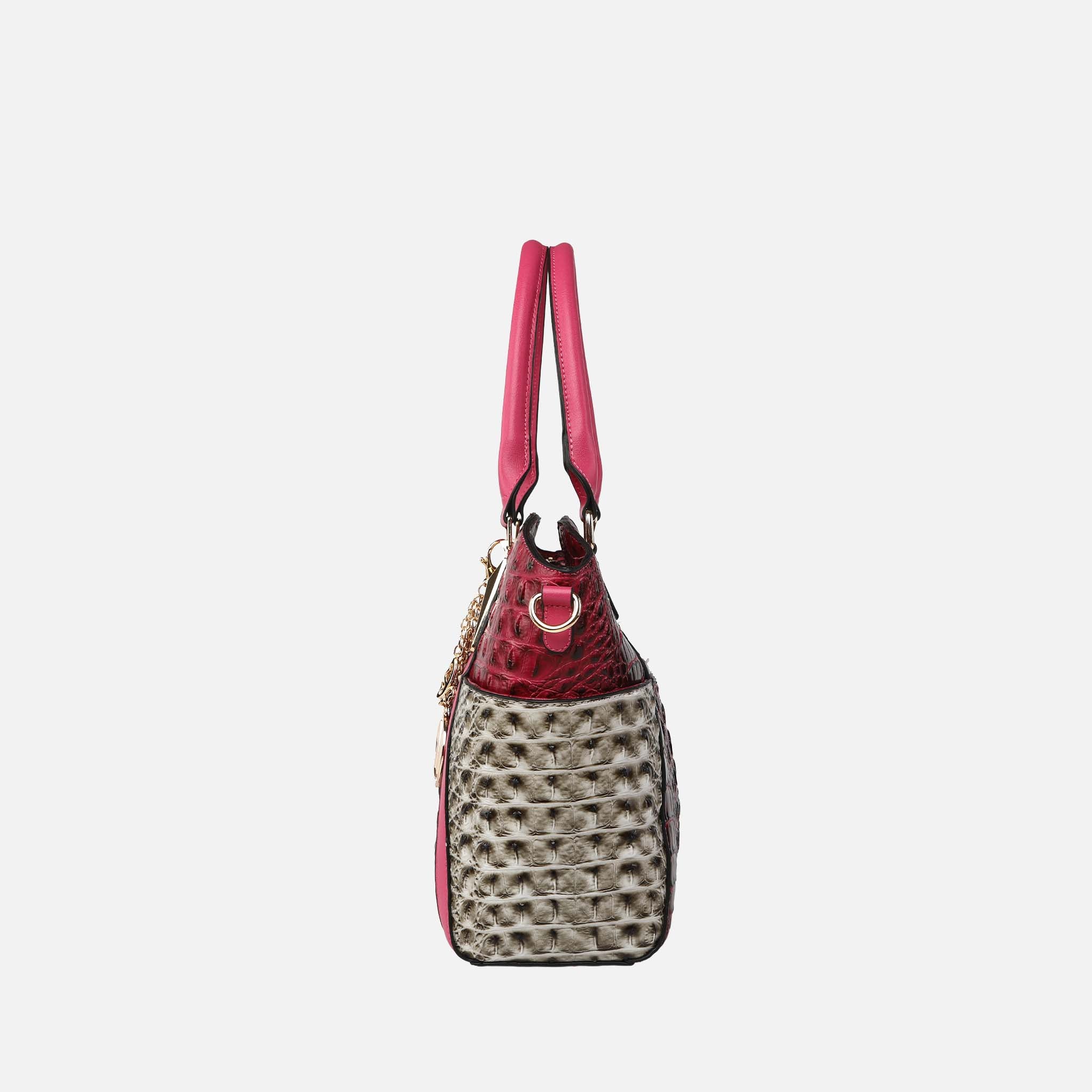 Janise Croc Tote handbag