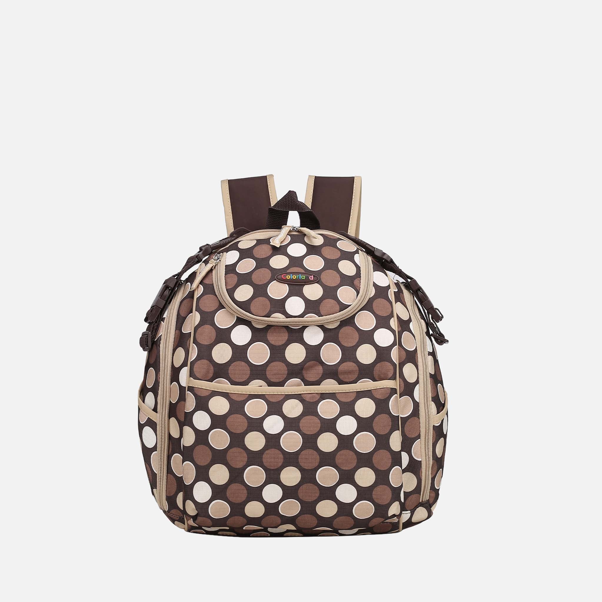 Colorland Large Backpack with Multi-Pockets