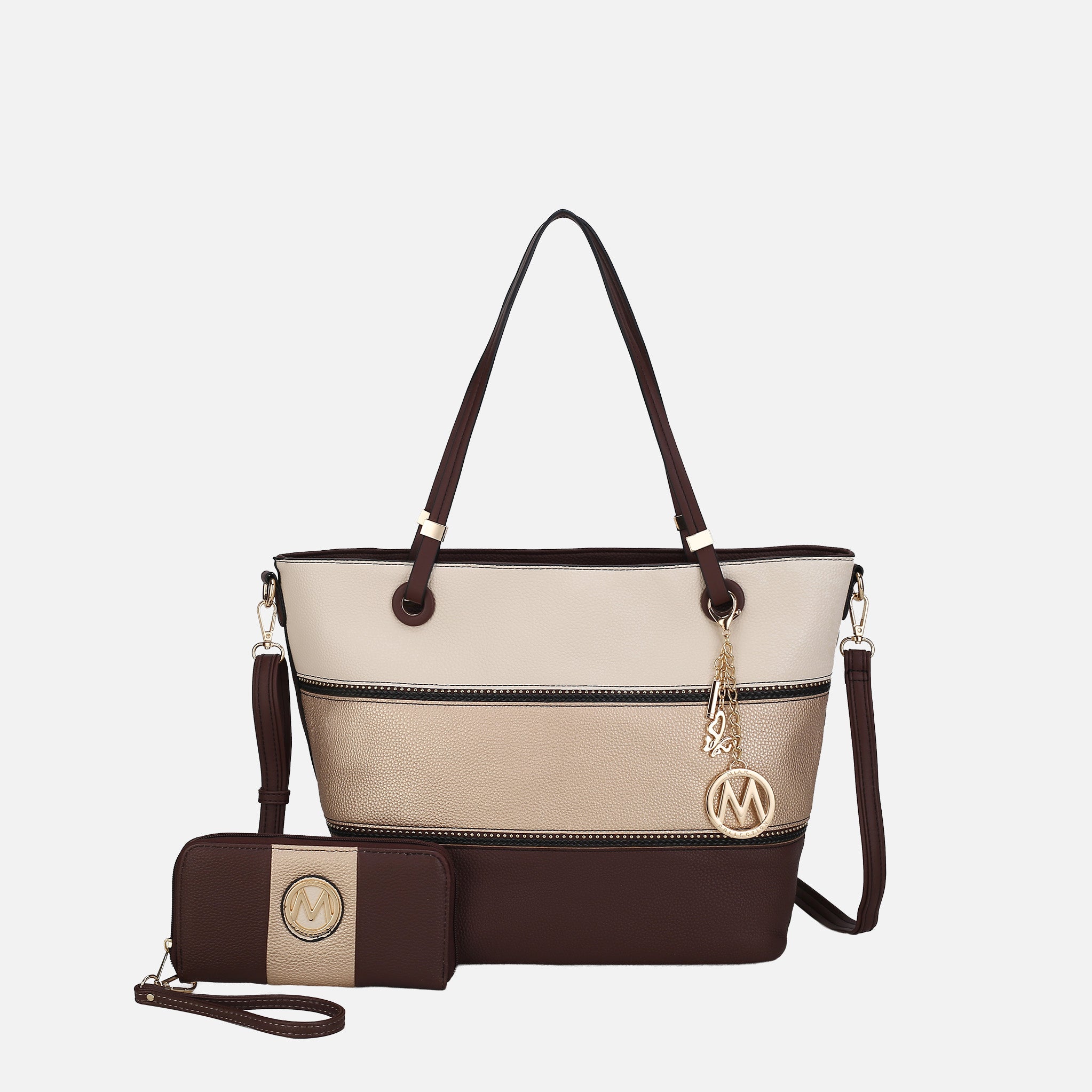 Vallie Tote Bag and Wallet set