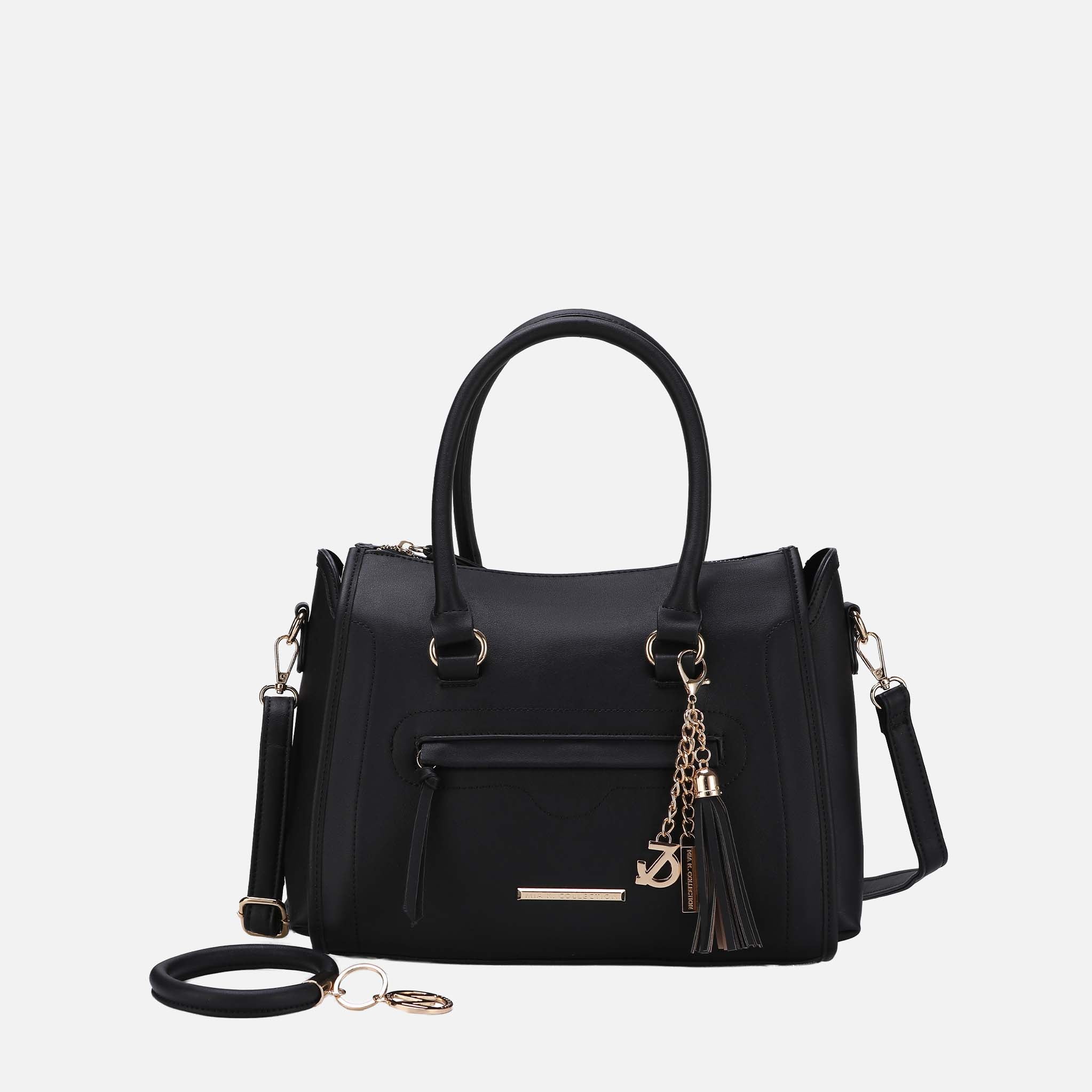 Valeria Shoulder Bag and Bracelet Keyring