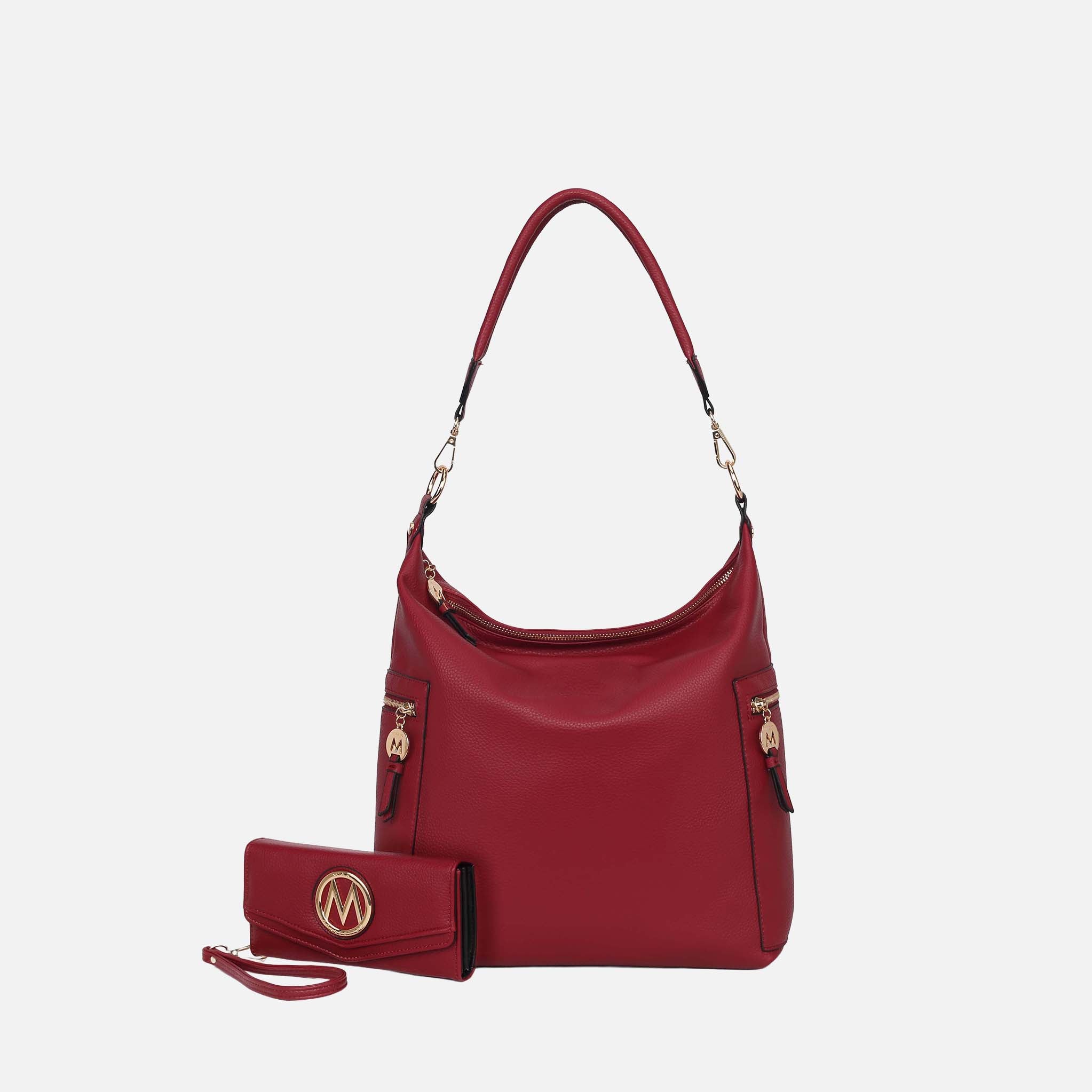 Ophelia Hobo Bag and Wallet Set