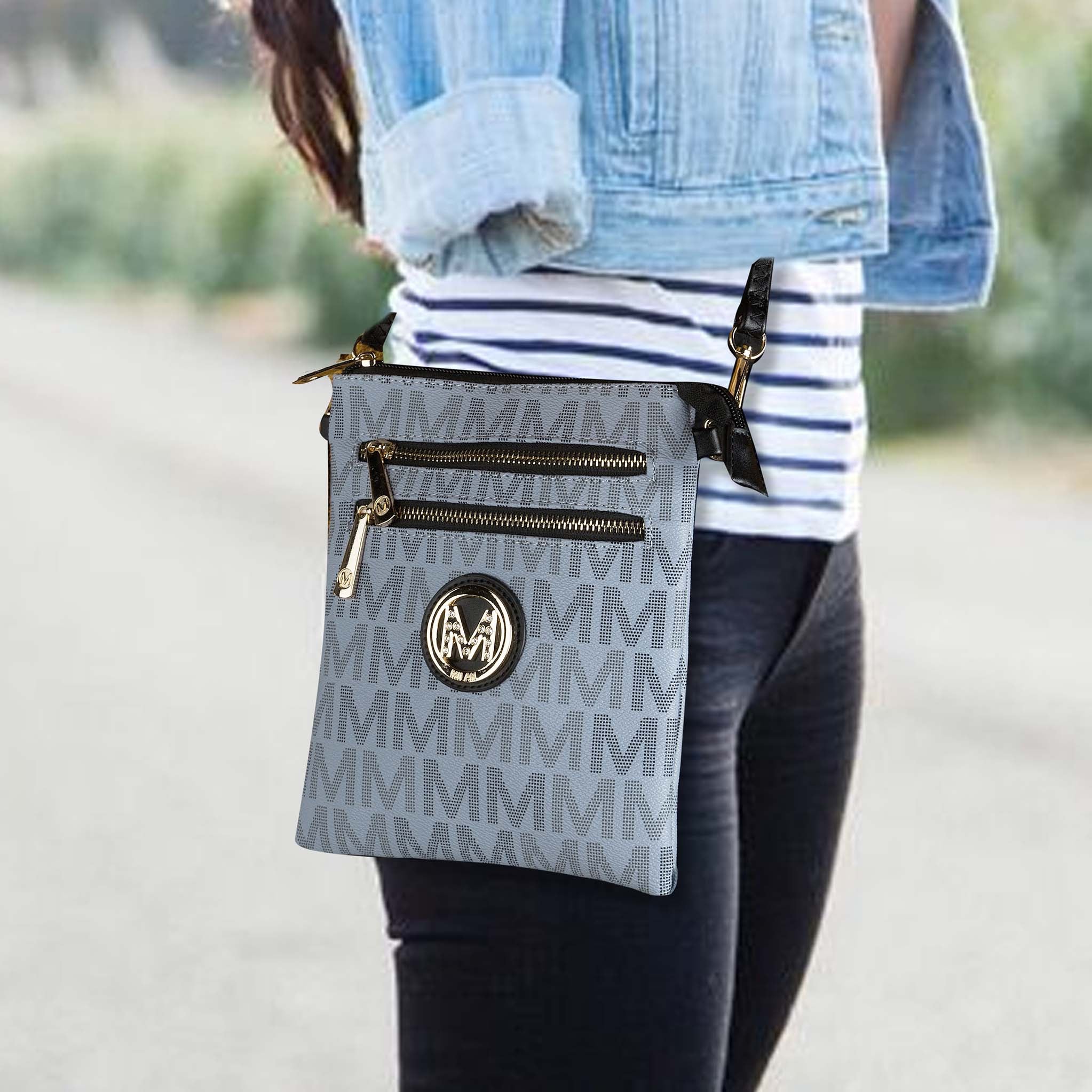 Gaia Milan Signature Crossbody Bag