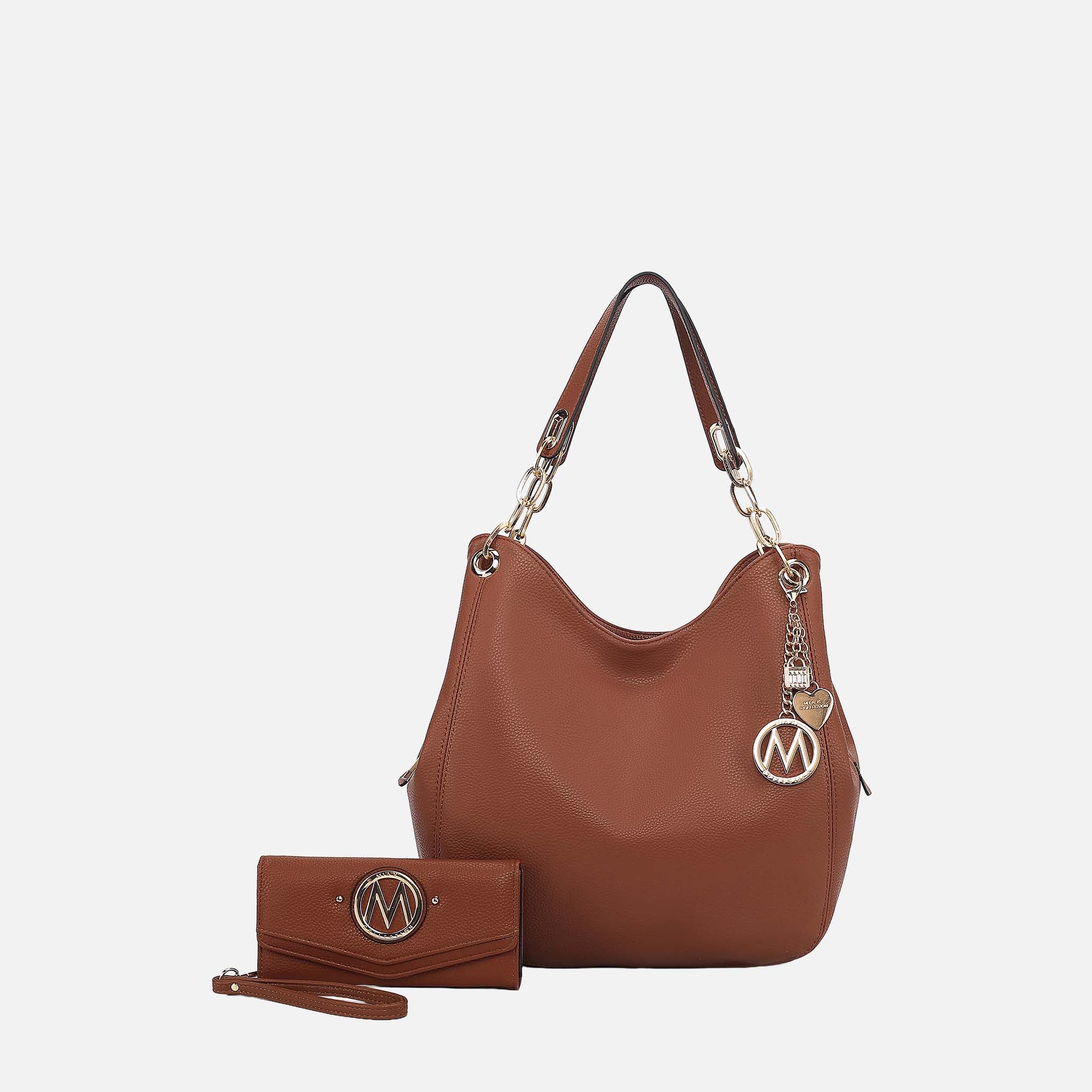 MKF Collection by Mia K. Ashley Hobo Bag for Women & Wristlet