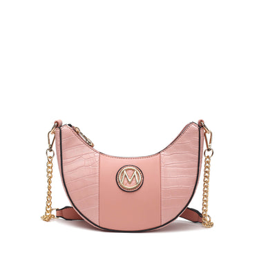 Amira Embossed Crossbody Bag