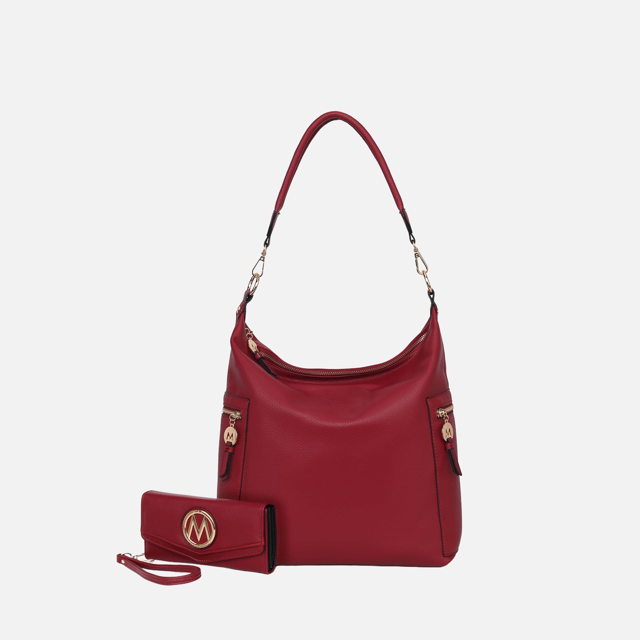 Ophelia Hobo Bag and Wallet Set