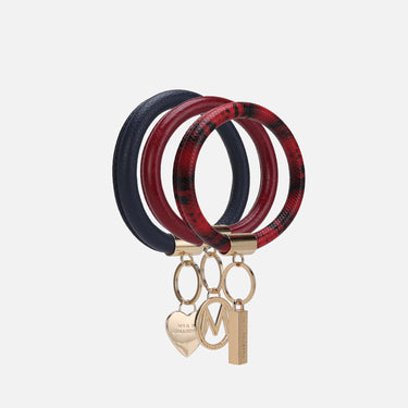 Jasmine Bangle Bracelet Keyring Set