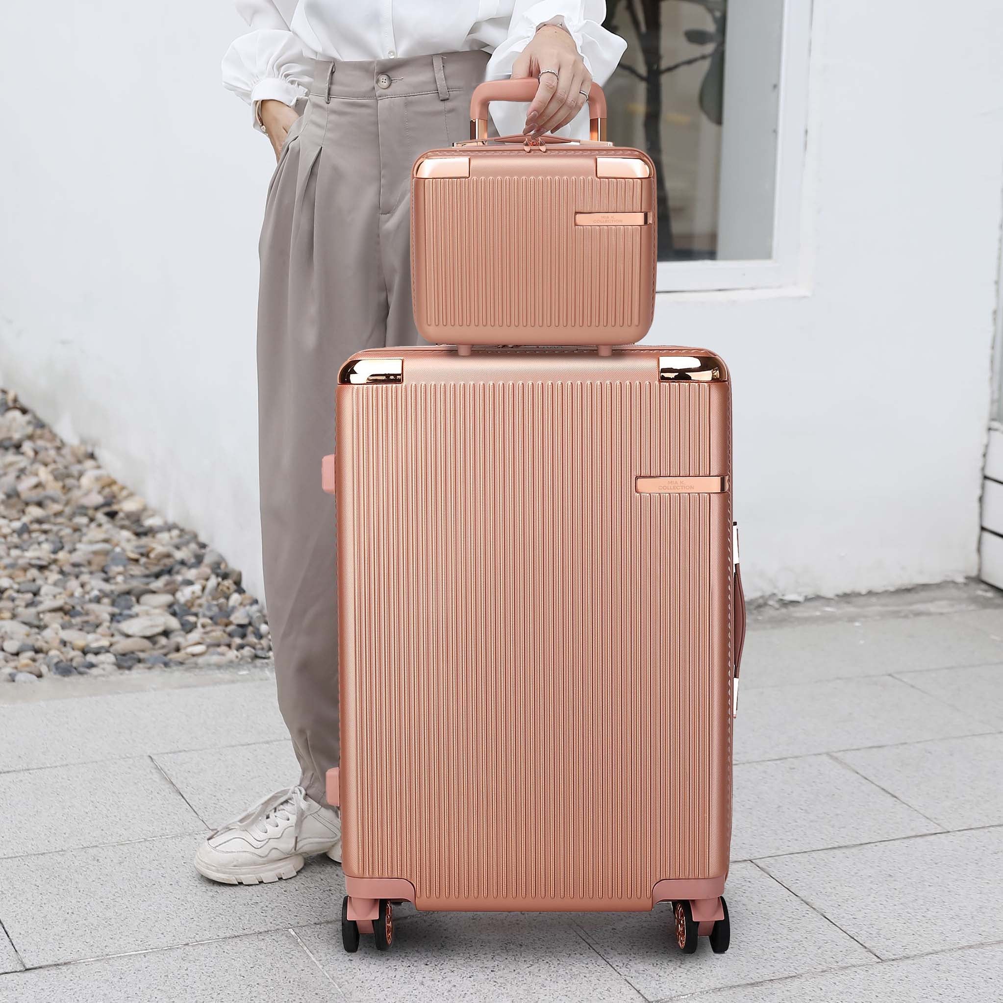 Tulum Carry-on Roller and Cosmetic Case Set