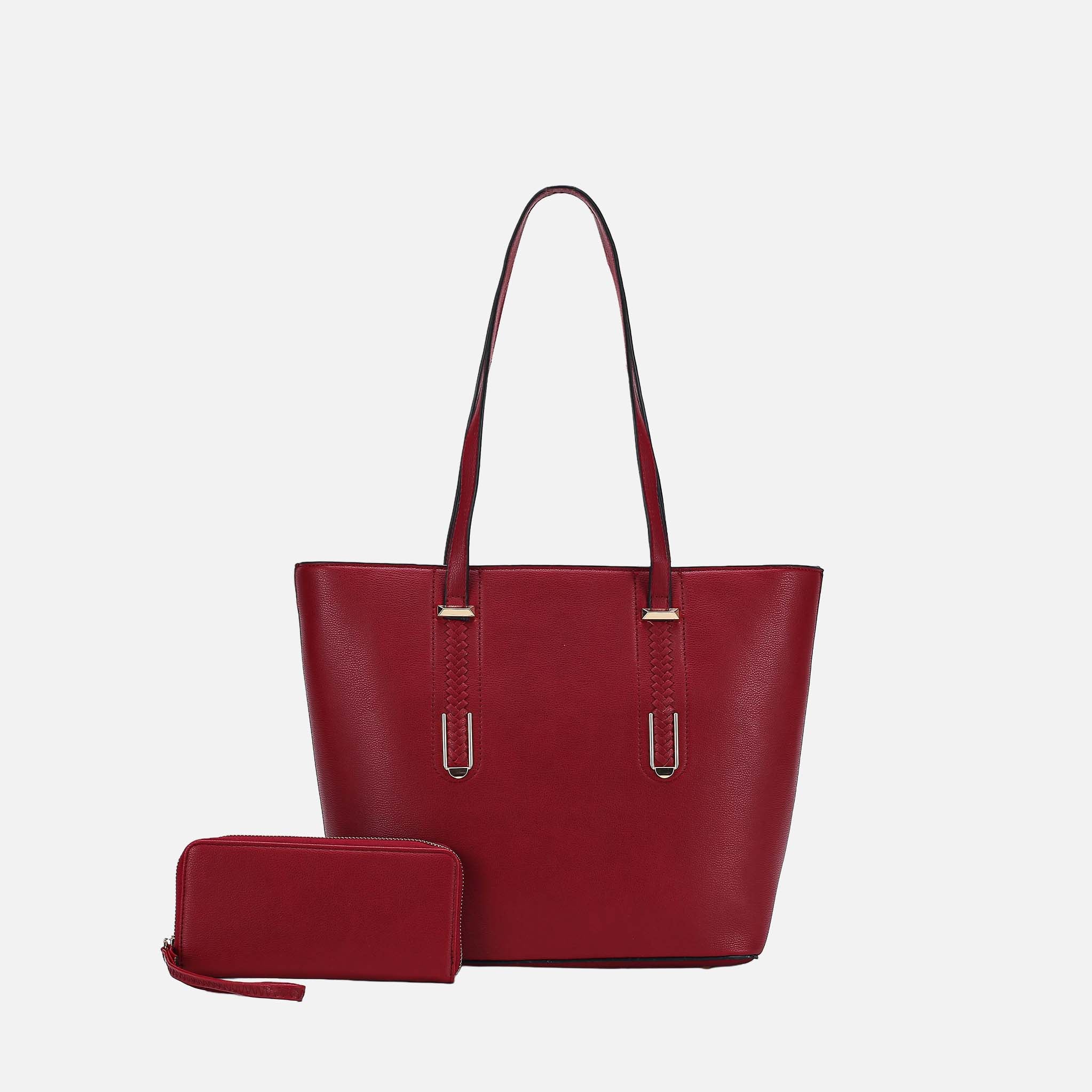 Mina Tote Bag and Wallet Set