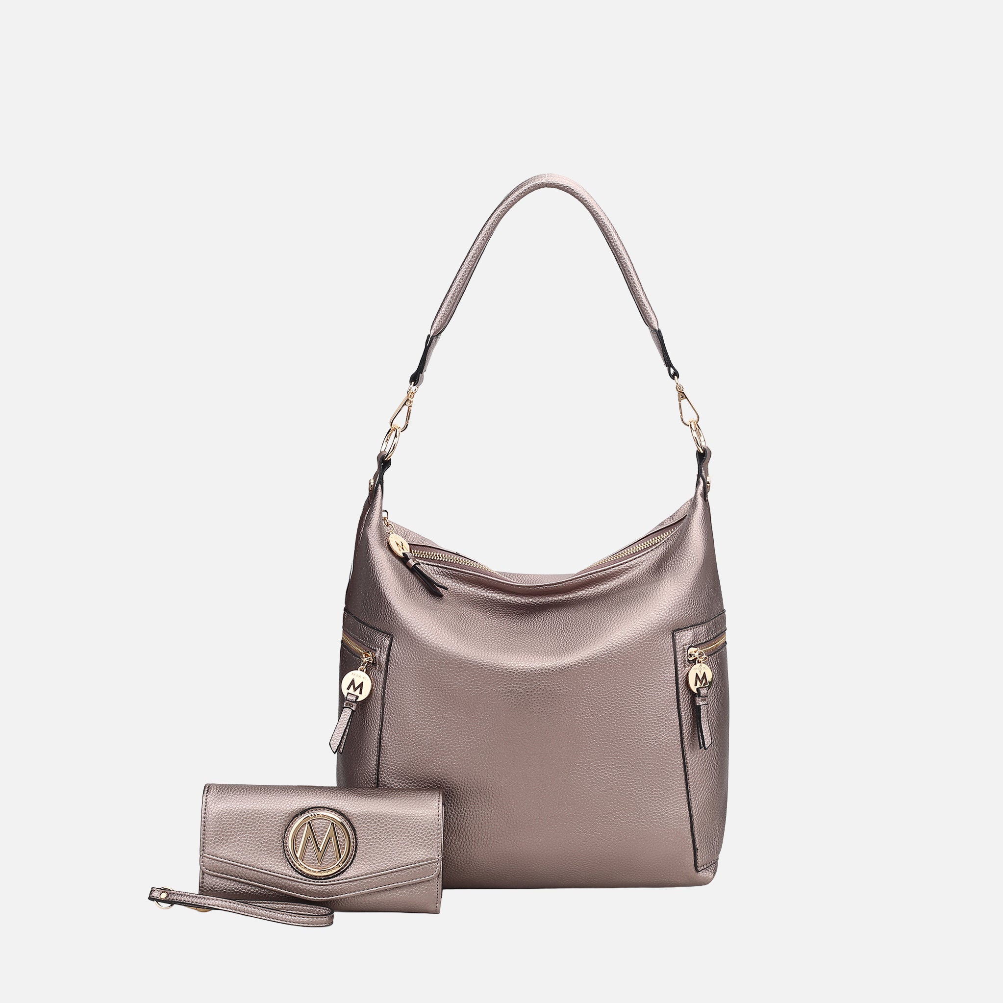 Ophelia Hobo Bag and Wallet Set