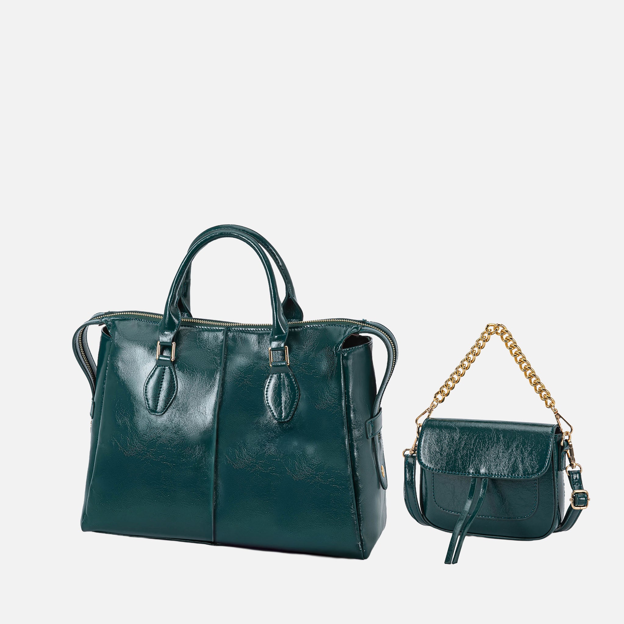 Yareli Tote Bag  with Mini Bag- 2-piece set