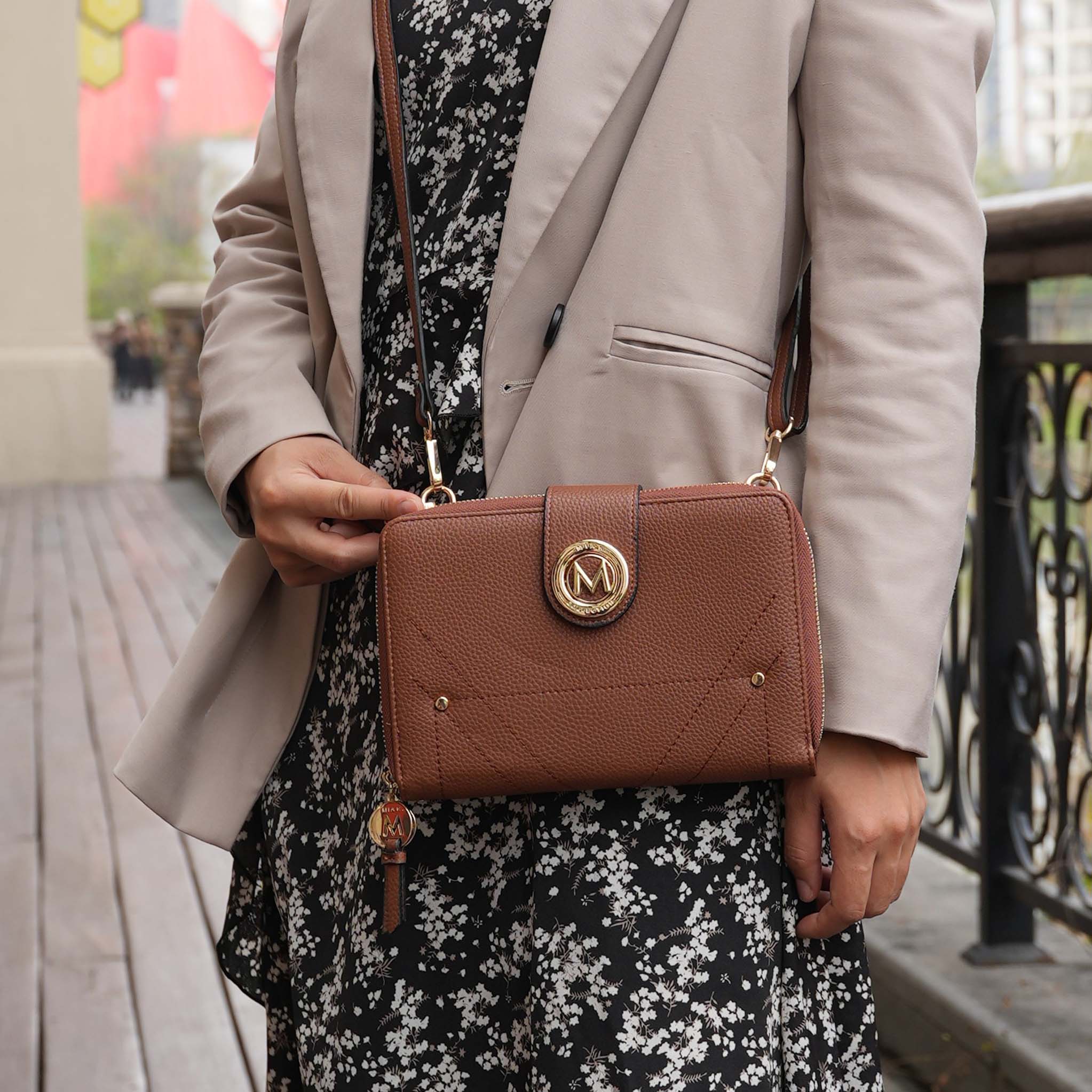 Sage Phone Crossbody Bag