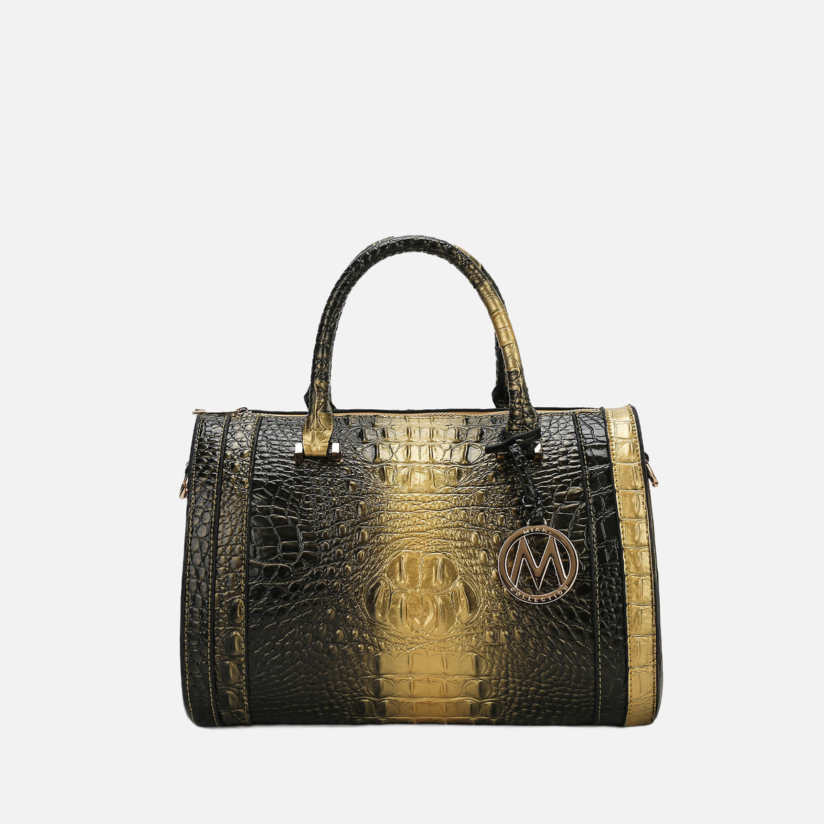 Eleanor Embossed Shoulder Bag