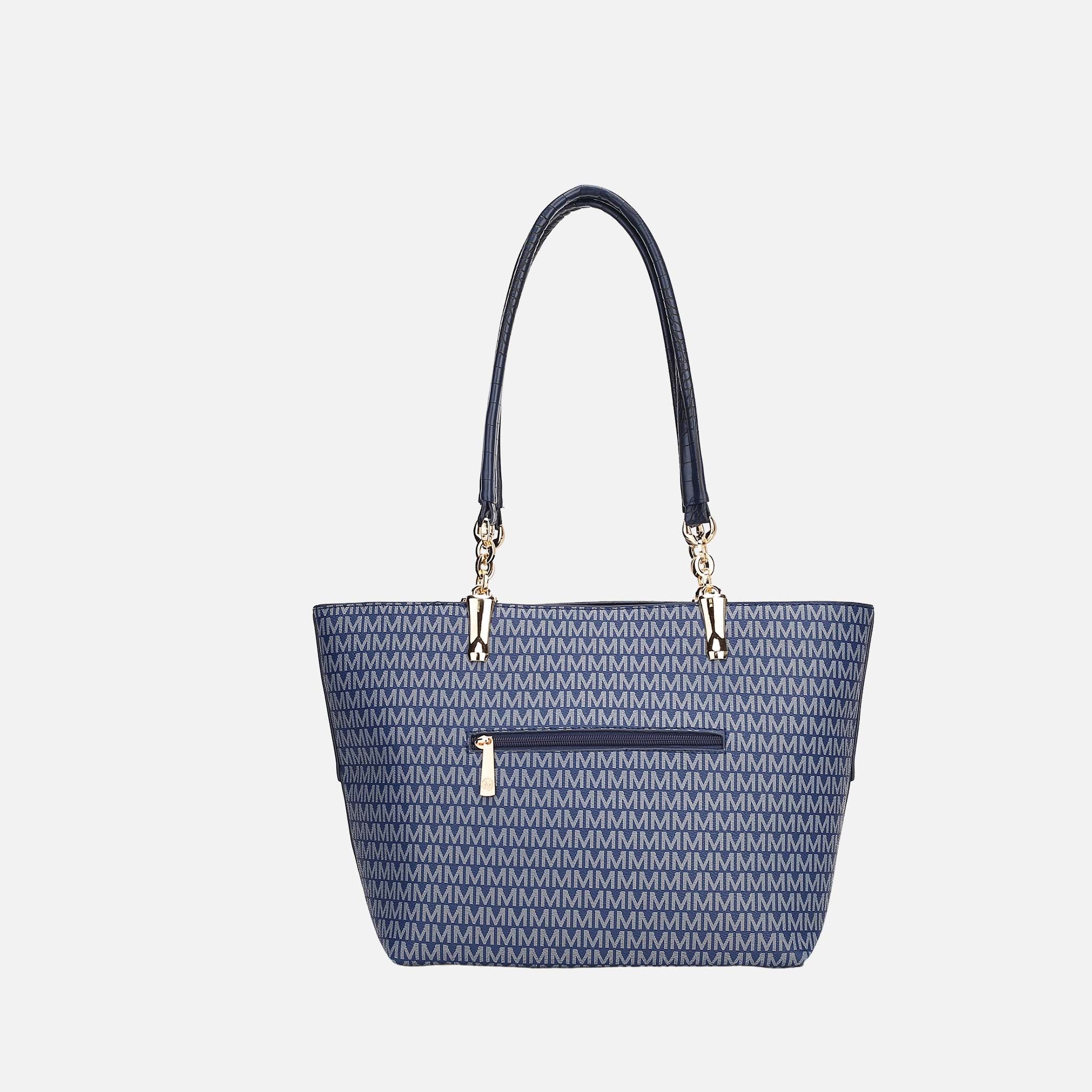 MKF Collection by Mia K. Sasha Signature Tote Bag for Women