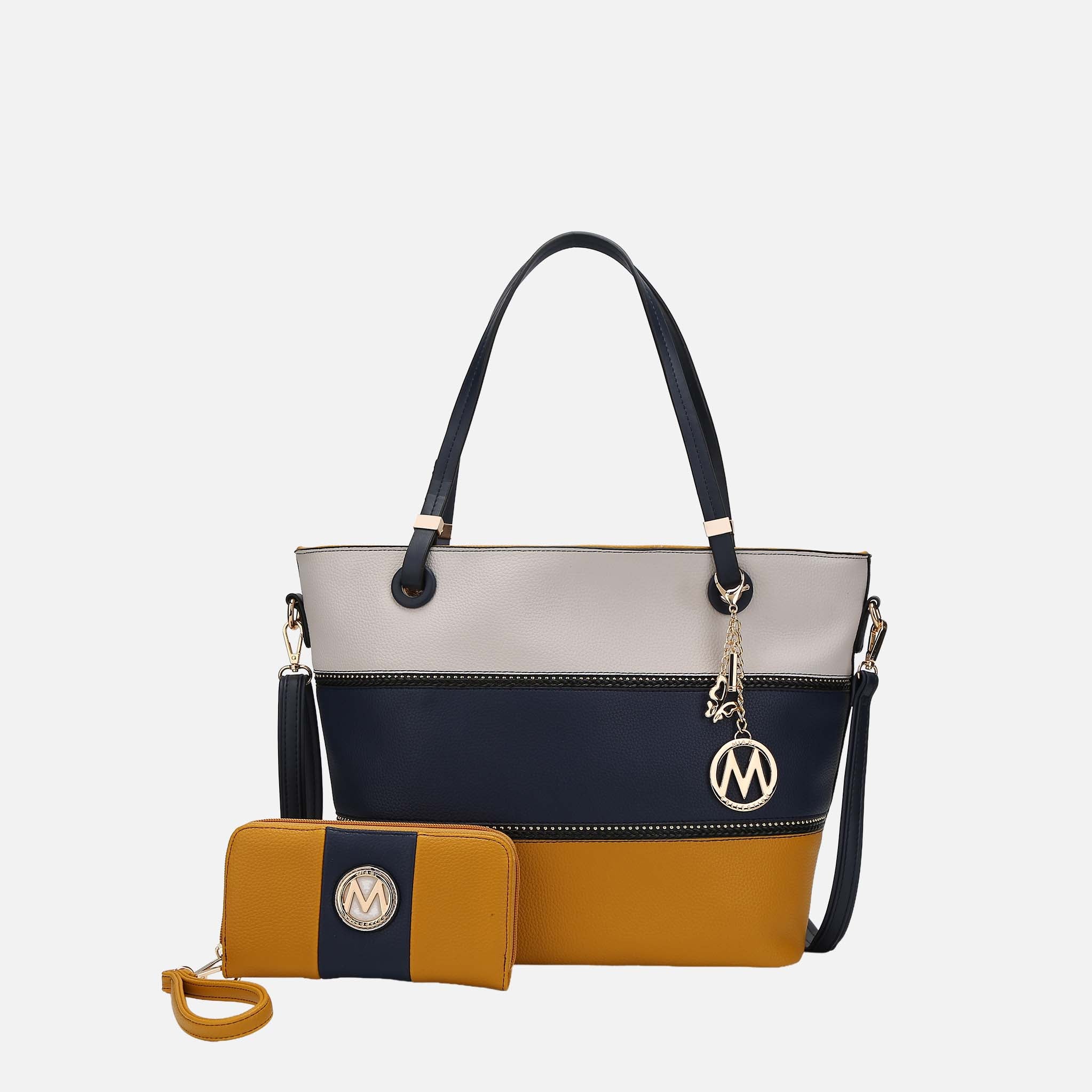 Vallie Tote Bag and Wallet set