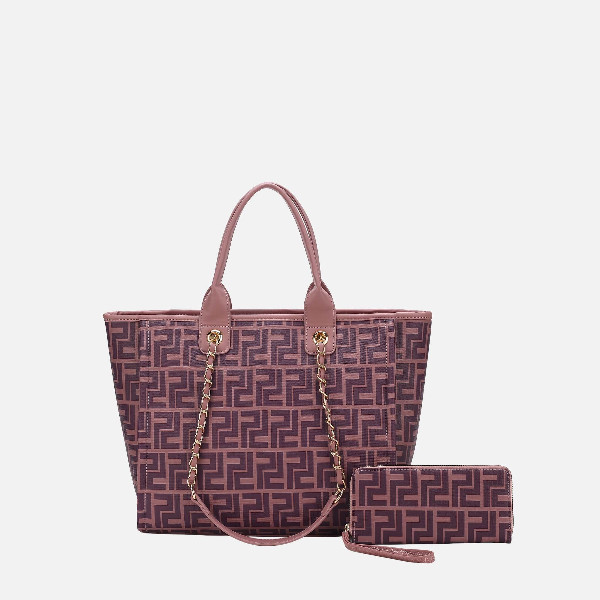 Marlene Tote Bag and Wallet Set