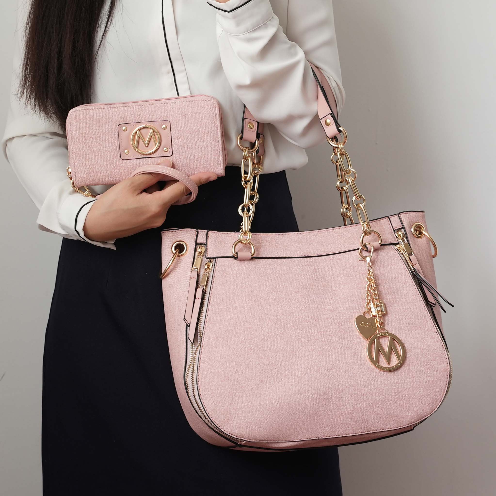 Lina ll Tote Bag and Wallet set