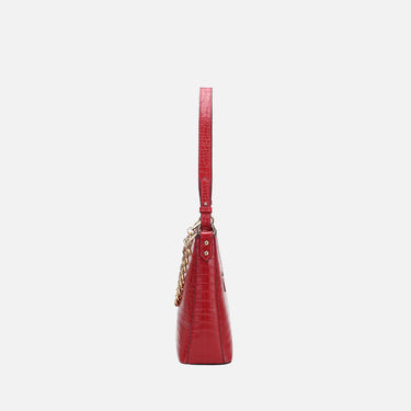 Bizzy Embossed Shoulder Bag