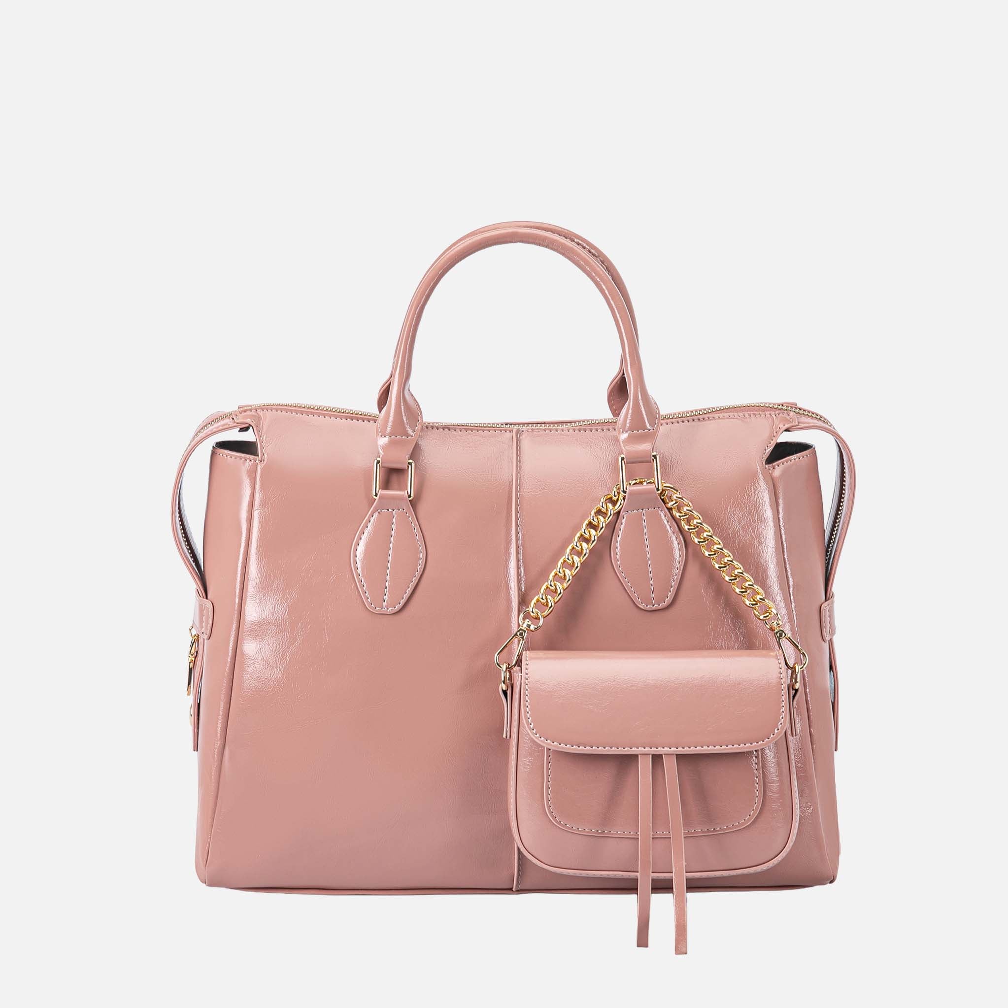 Yareli Tote Bag  with Mini Bag- 2-piece set