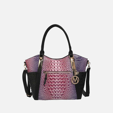 Janise Gradient Croc Tote handbag