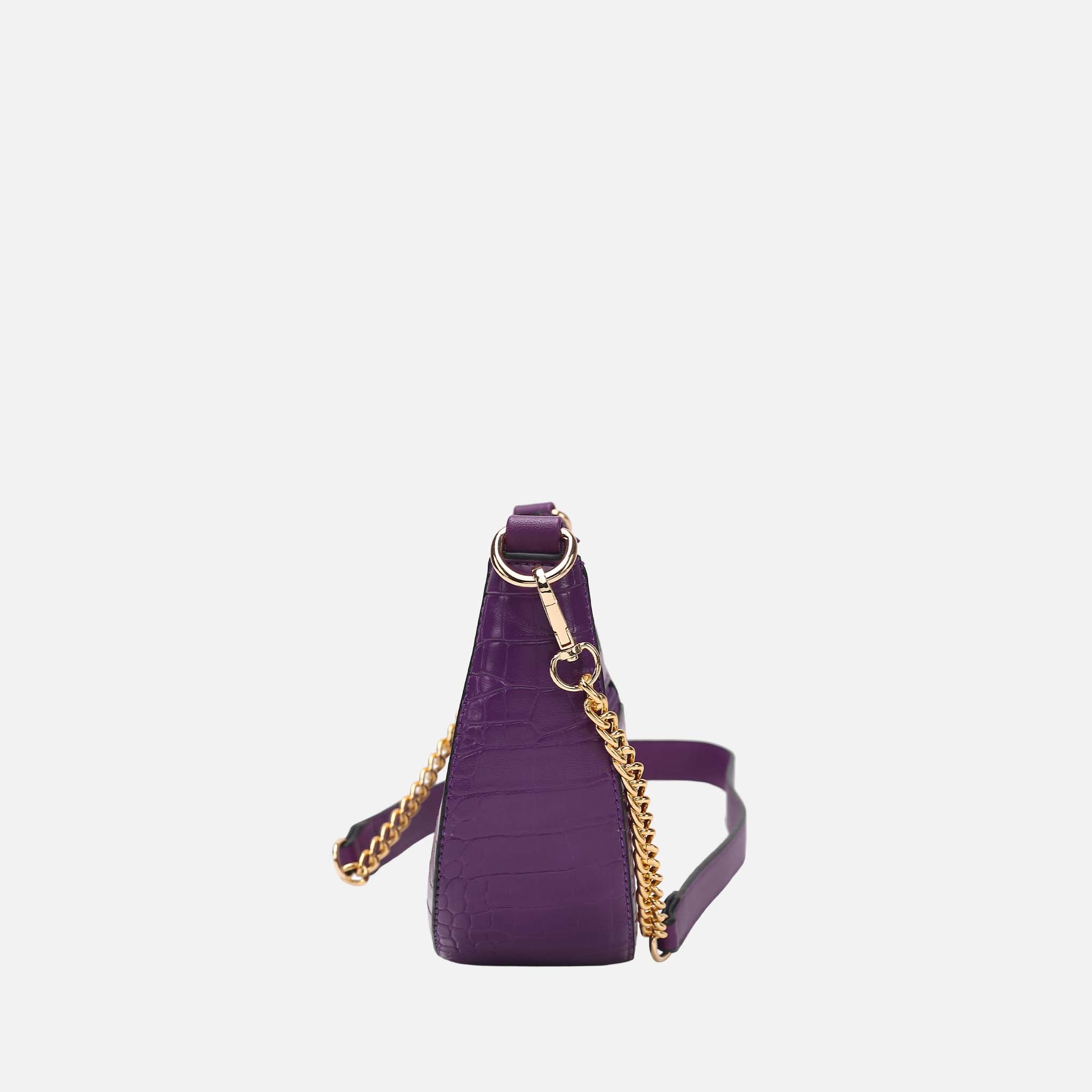 Amira Embossed Crossbody Bag