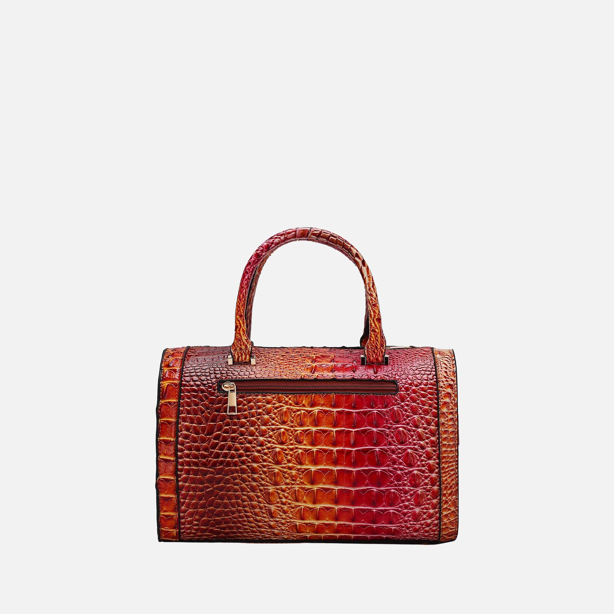 Eleanor Gradient Croc Shoulder Bag