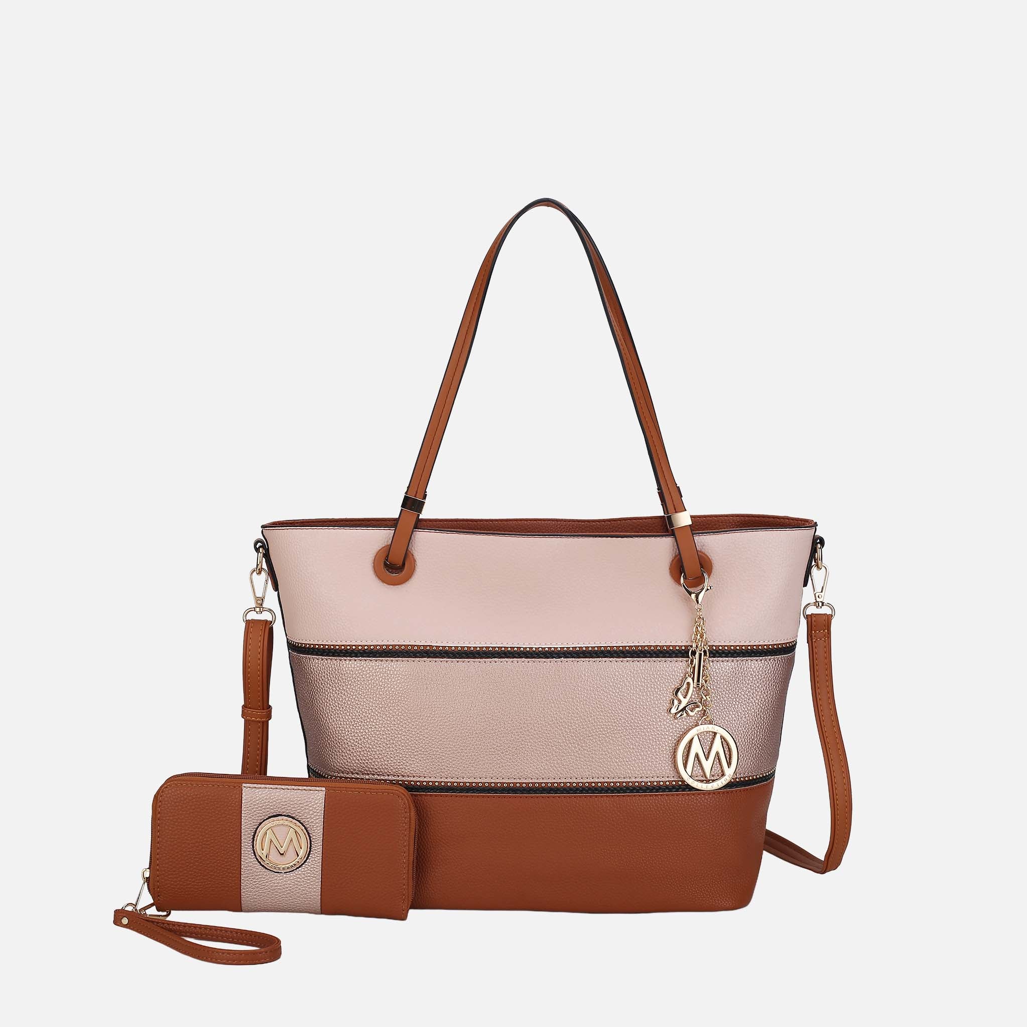 Vallie Tote Bag and Wallet set
