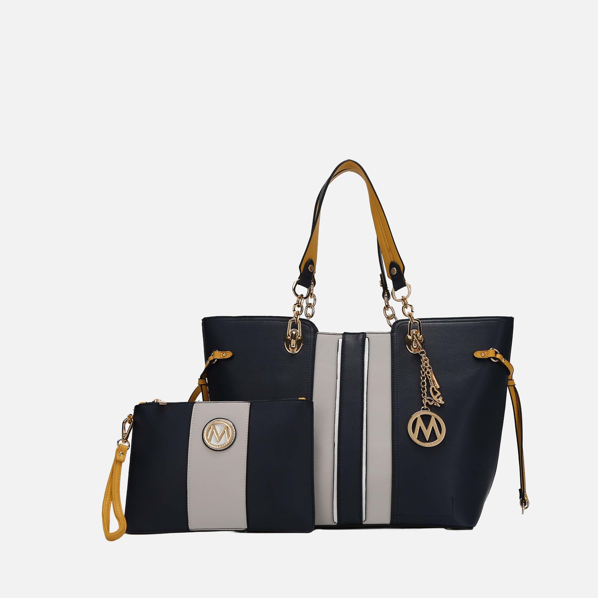 Holland Tote and Wristlet Pouch Set