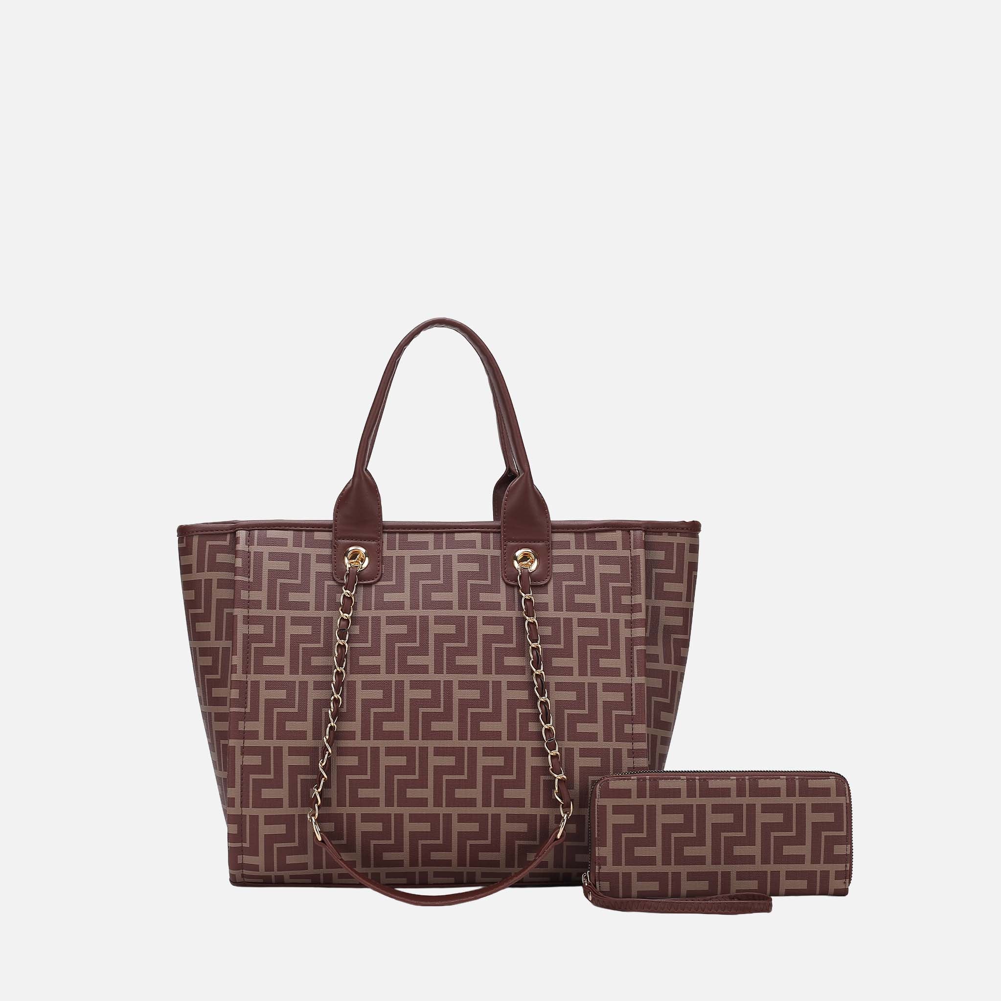 Marlene Tote Bag and Wallet Set