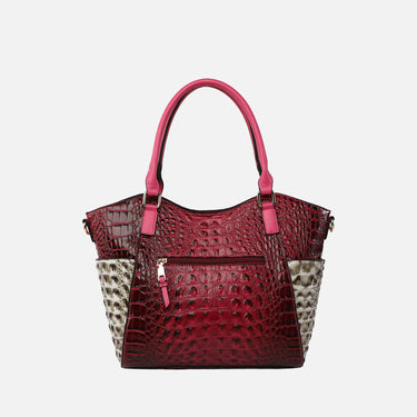 Janise Croc Tote handbag