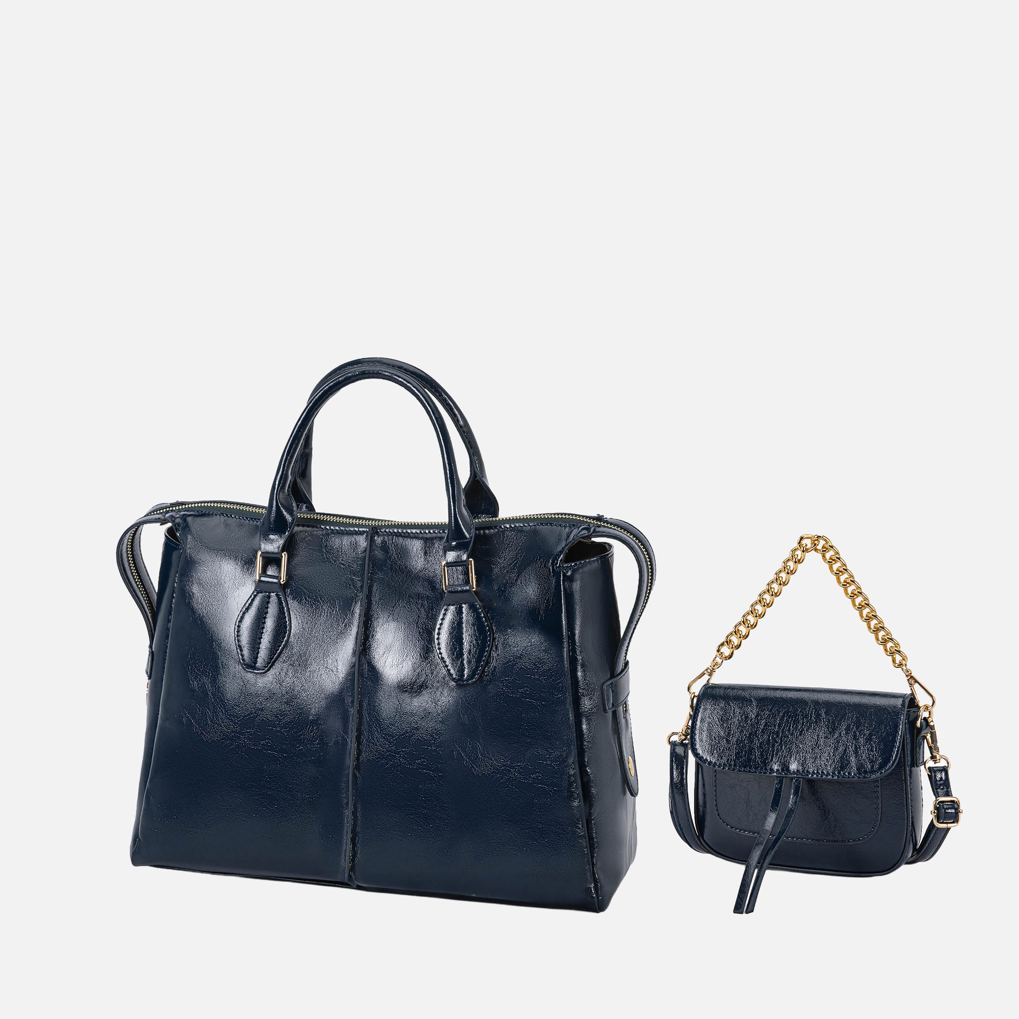 Yareli Tote Bag  with Mini Bag- 2-piece set