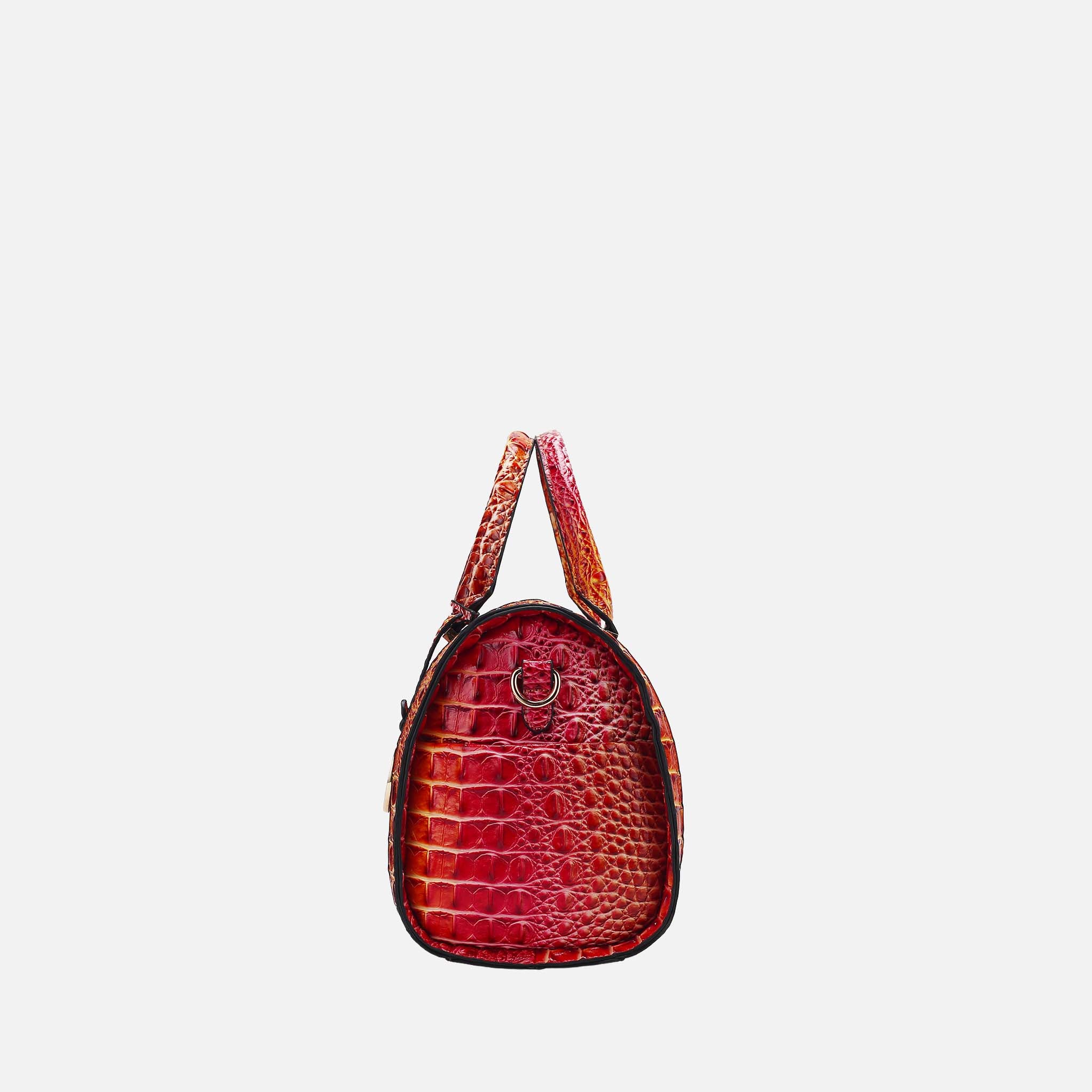 Eleanor Gradient Croc Shoulder Bag