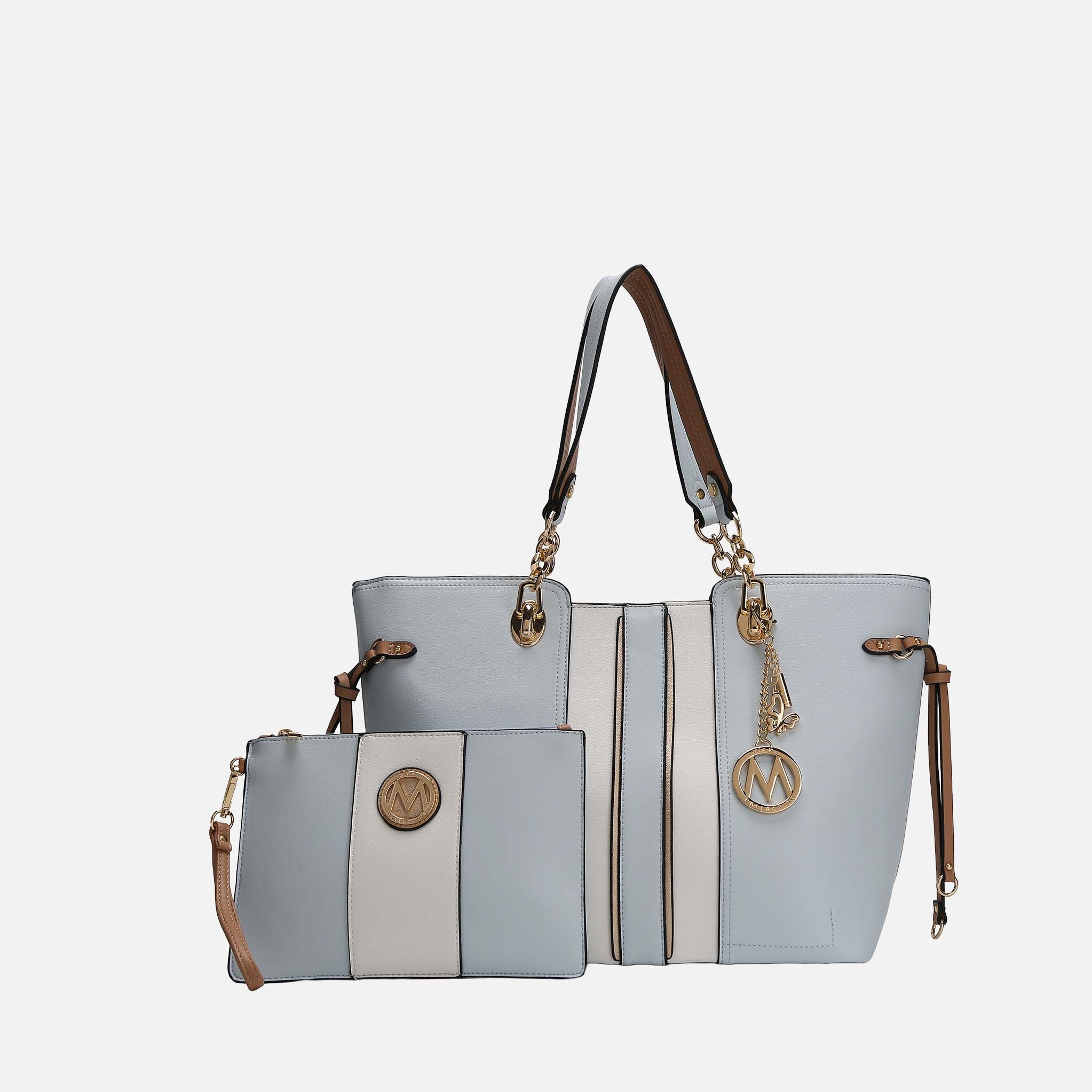 Holland Tote and Wristlet Pouch Set