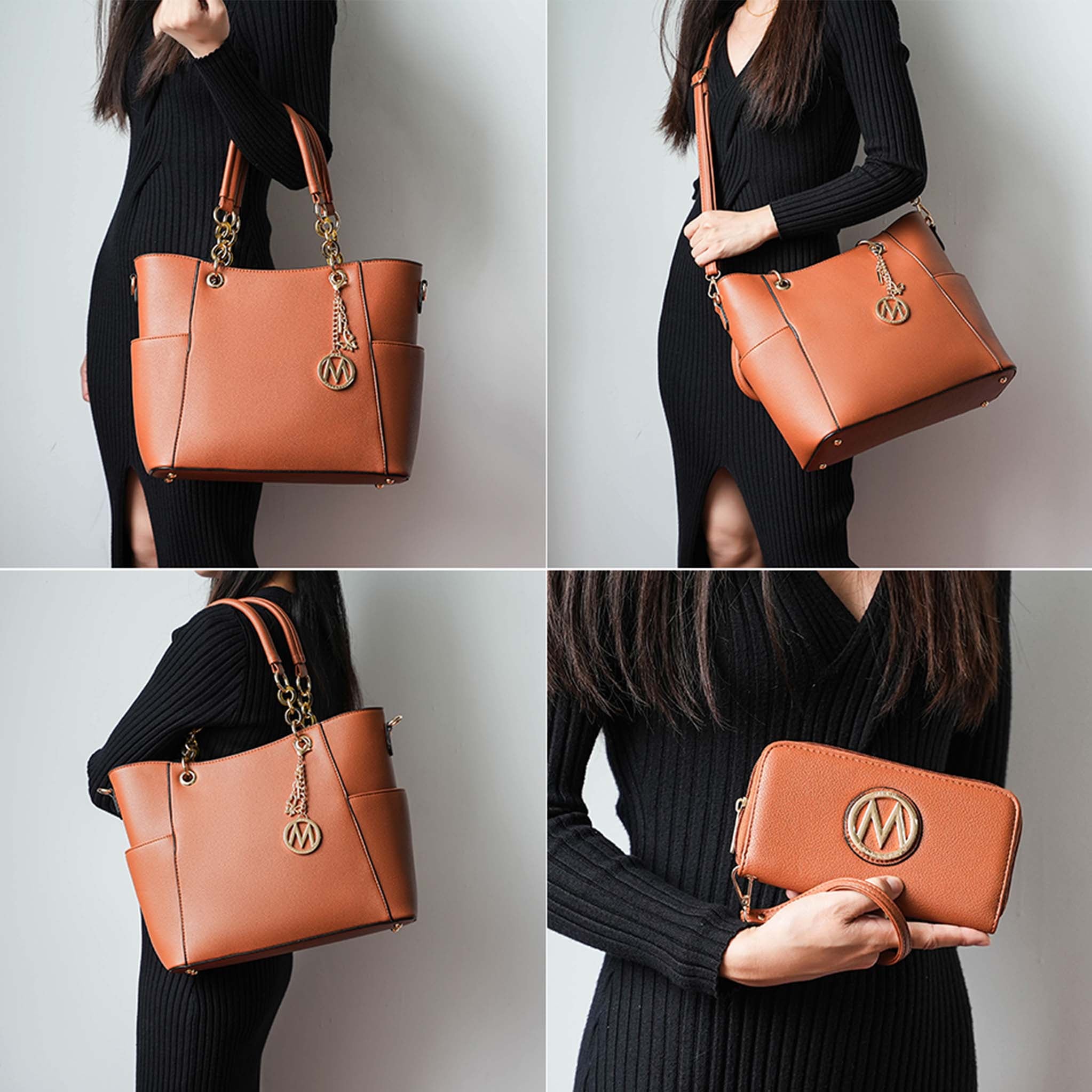 Bonita Tote Bag and Wallet Set