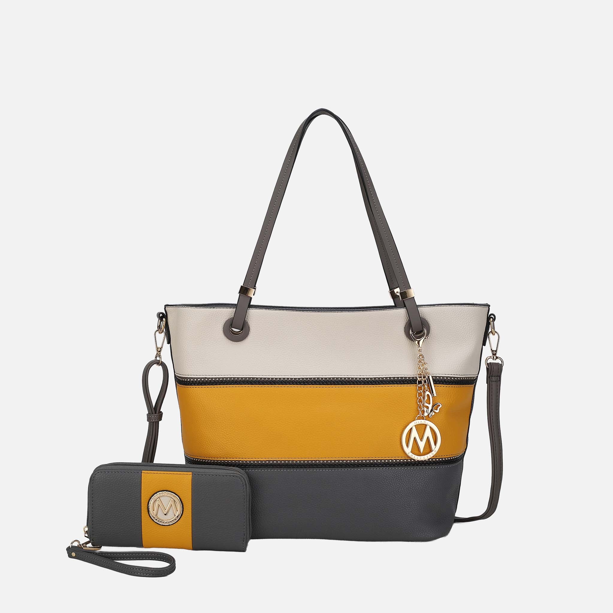 Vallie Tote Bag and Wallet set