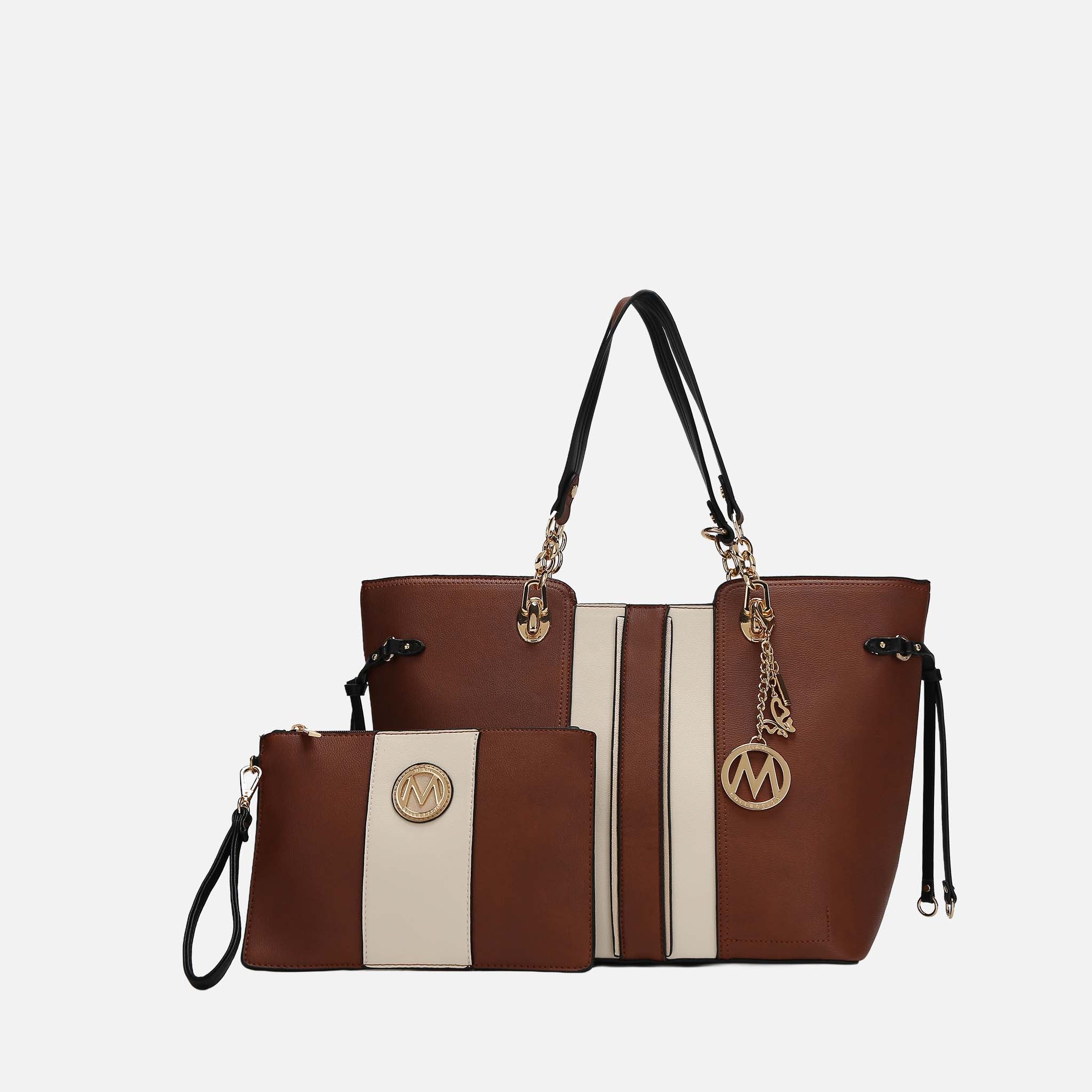 Holland Tote and Wristlet Pouch Set