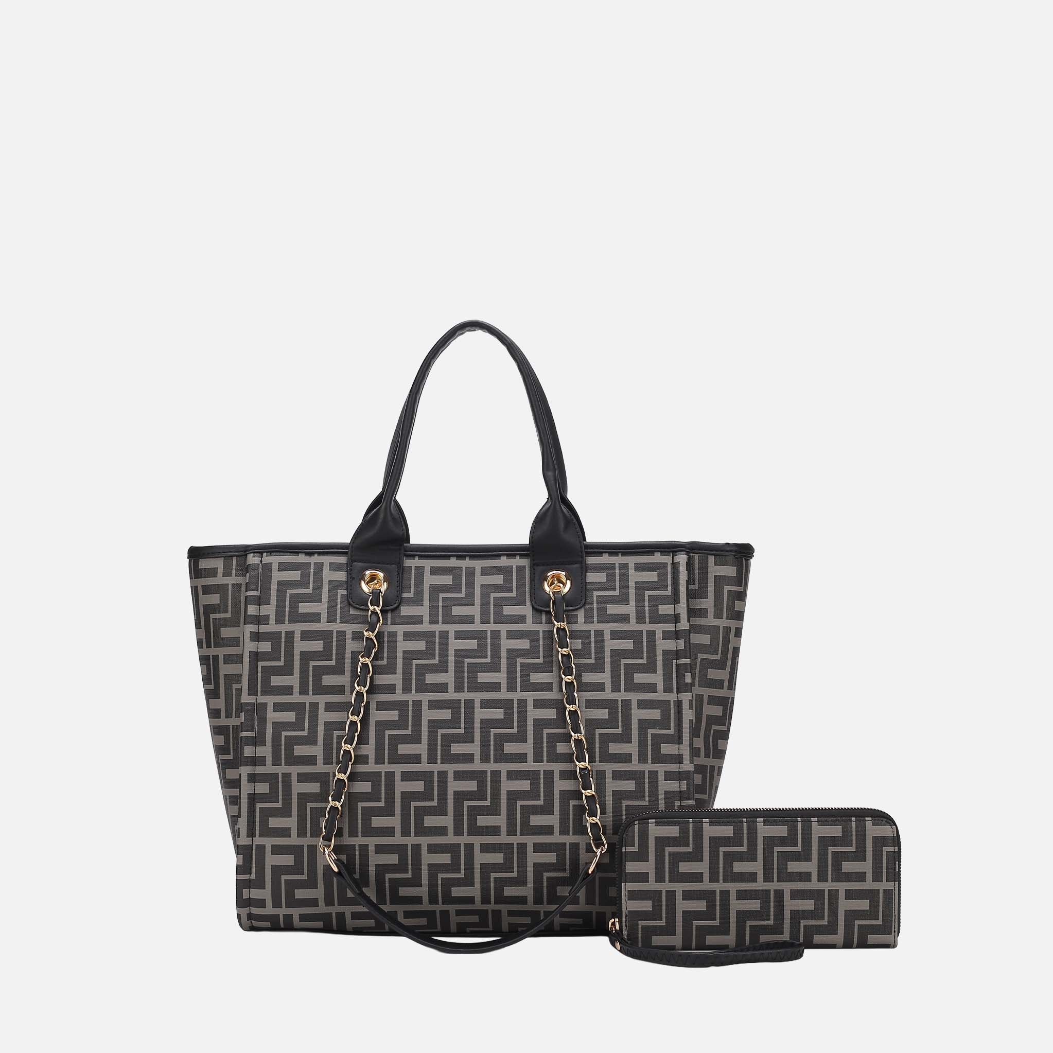 Marlene Tote Bag and Wallet Set