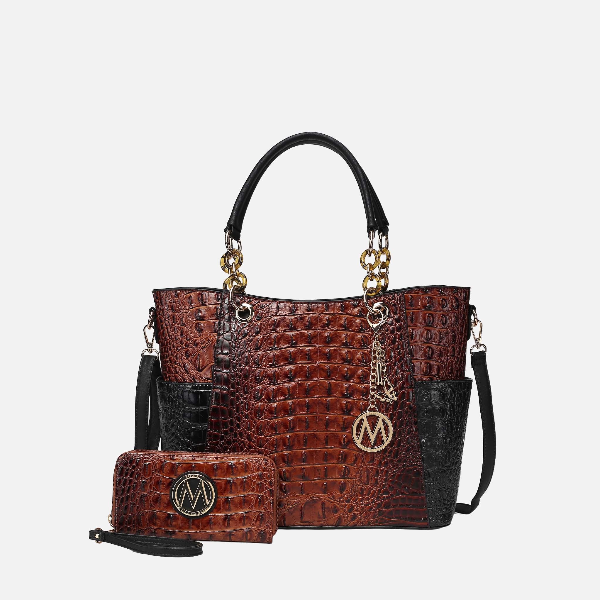 Merlina Tote Bag and Wallet Set