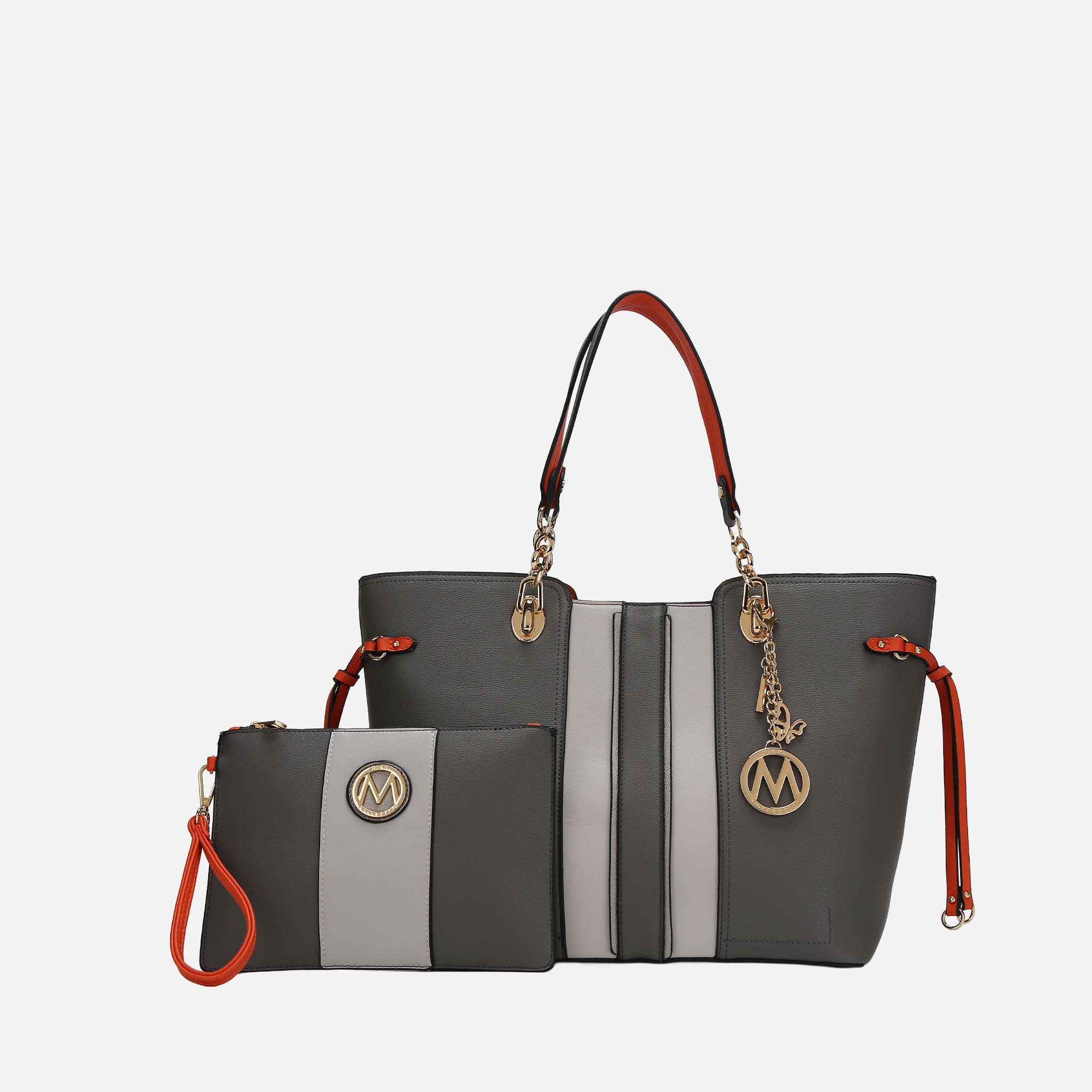 Holland Tote and Wristlet Pouch Set