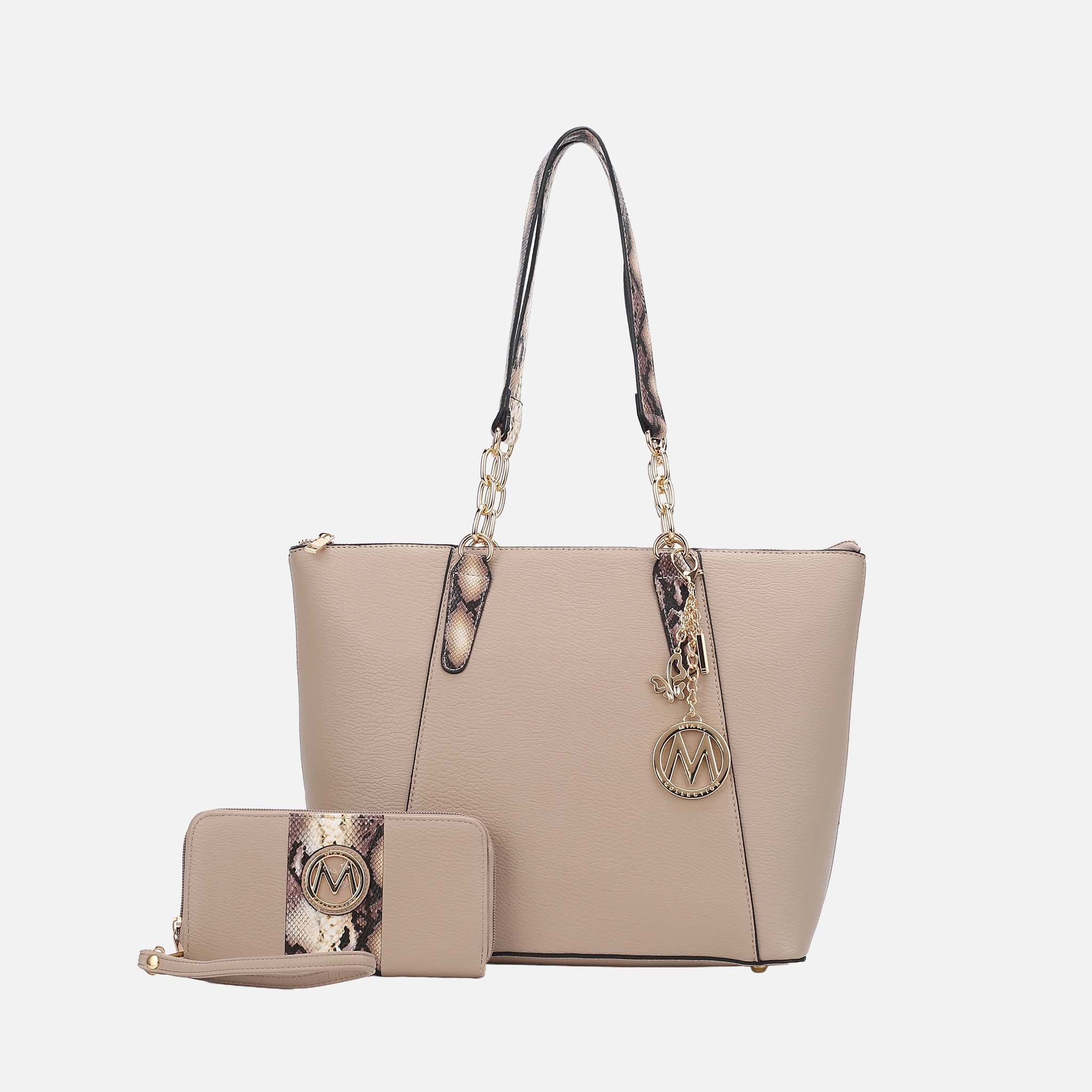 Ximena Tote Bag and Wallet Set