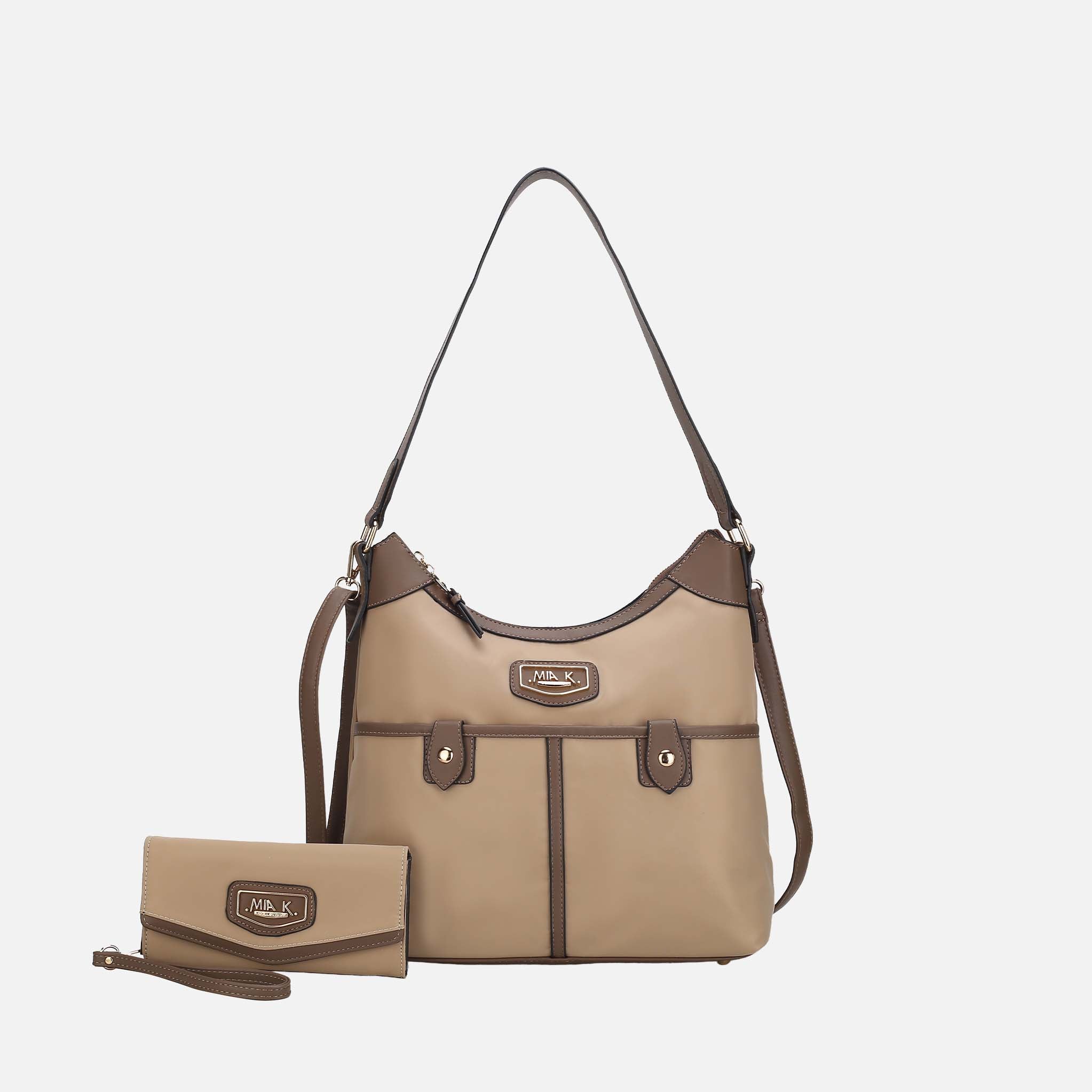 Harper Nylon Shoulder Bag and set